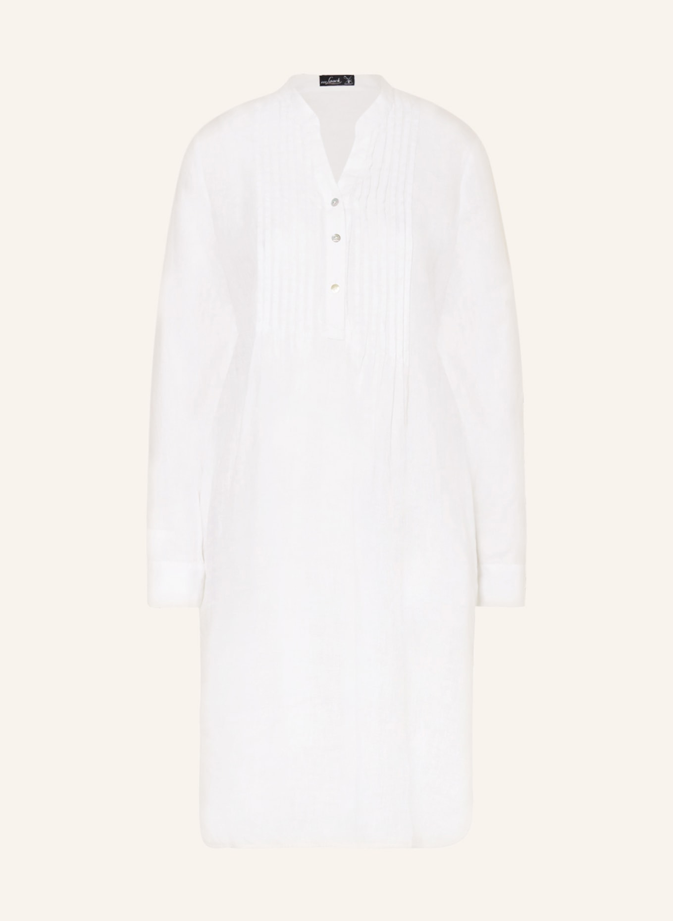 van Laack Linen dress KASUMI, Color: WHITE (Image 1)