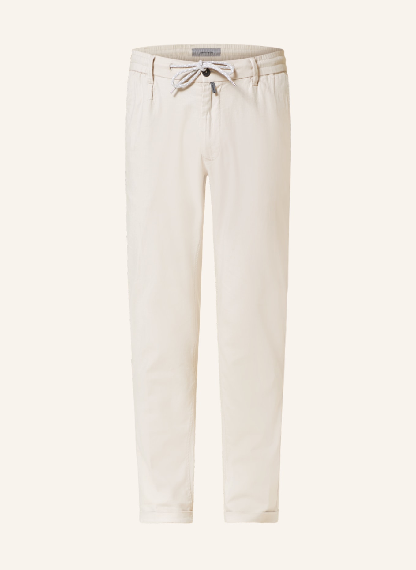 pierre cardin Pants LYON in jogger style extra slim fit, Color: CREAM(Image null)