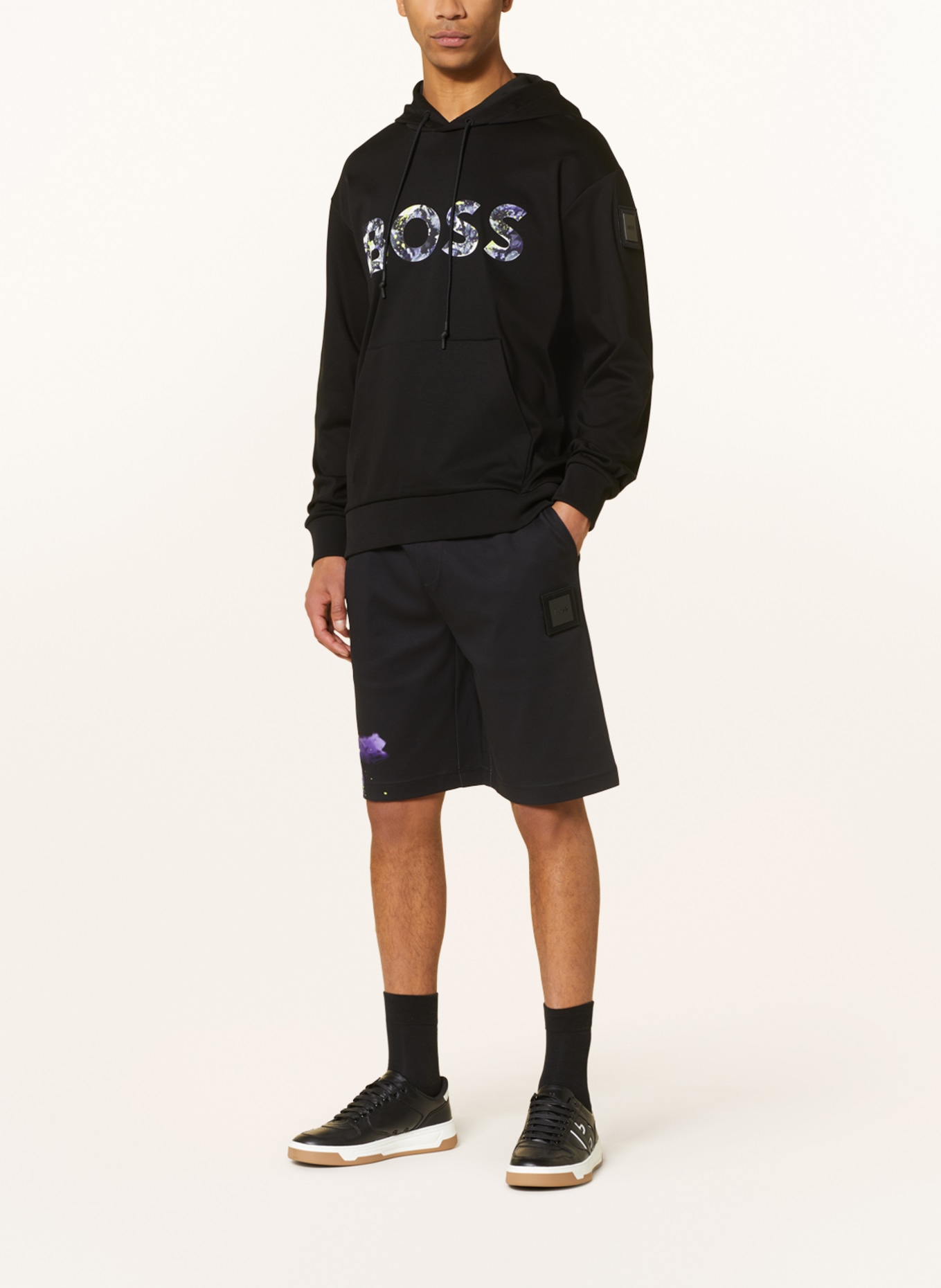 Hugo boss jersey shorts hotsell
