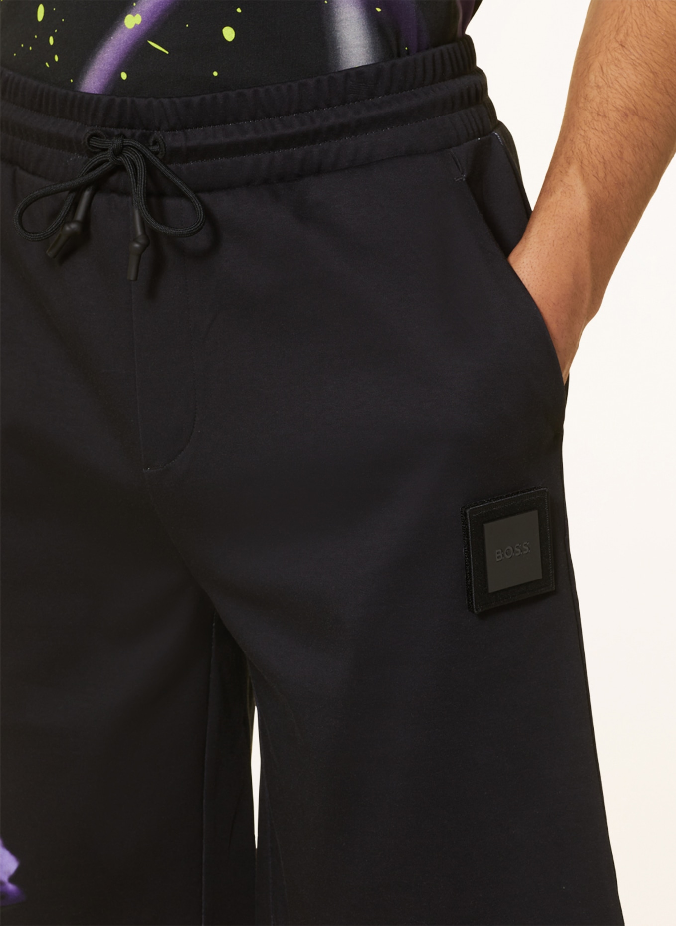 Hugo boss jogger shorts online