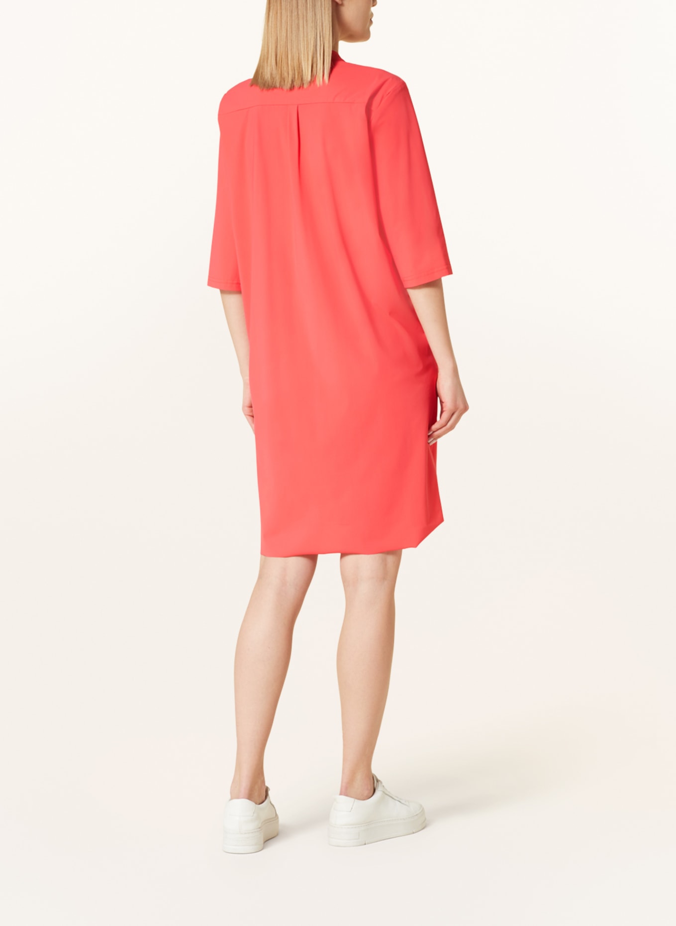 RAFFAELLO ROSSI Jersey dress AMBRA with 3/4 sleeves, Color: SALMON (Image 3)