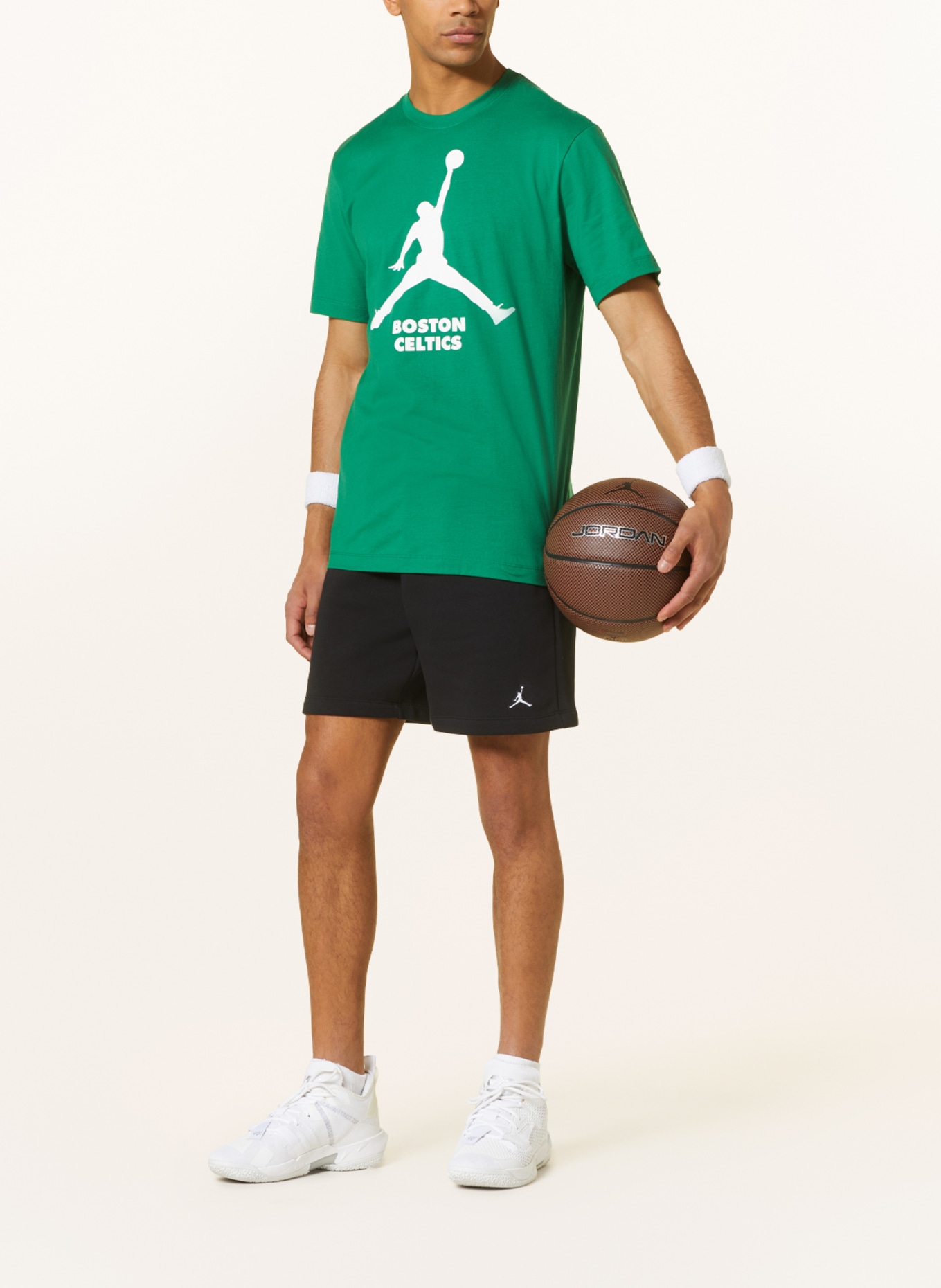 Nike T-shirt BOSTON CELTIC ESSENTIAL, Color: DARK GREEN/ WHITE (Image 2)