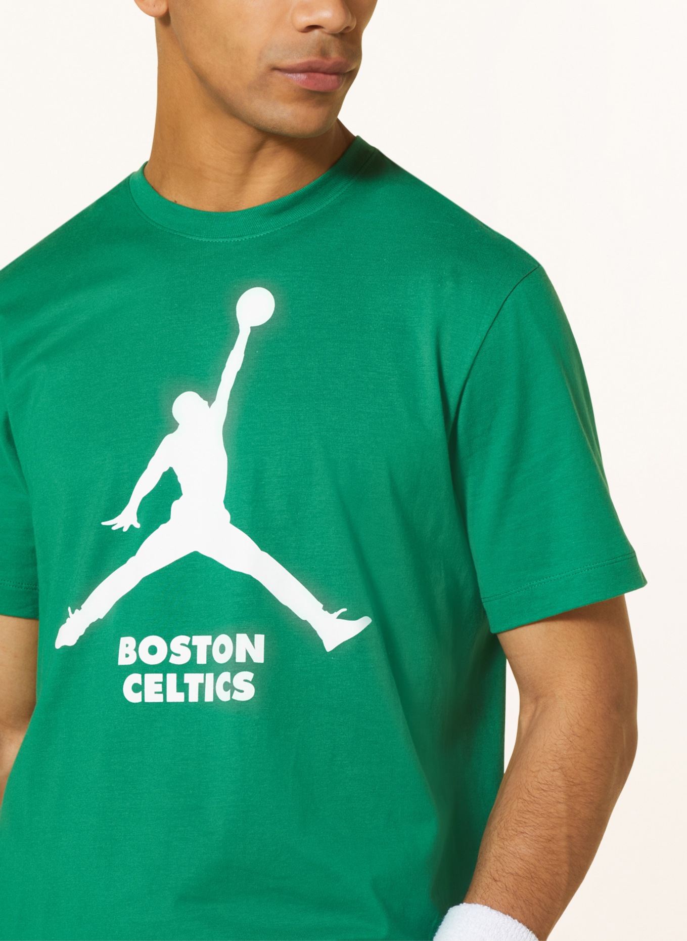 Nike T-shirt BOSTON CELTIC ESSENTIAL, Color: DARK GREEN/ WHITE (Image 4)