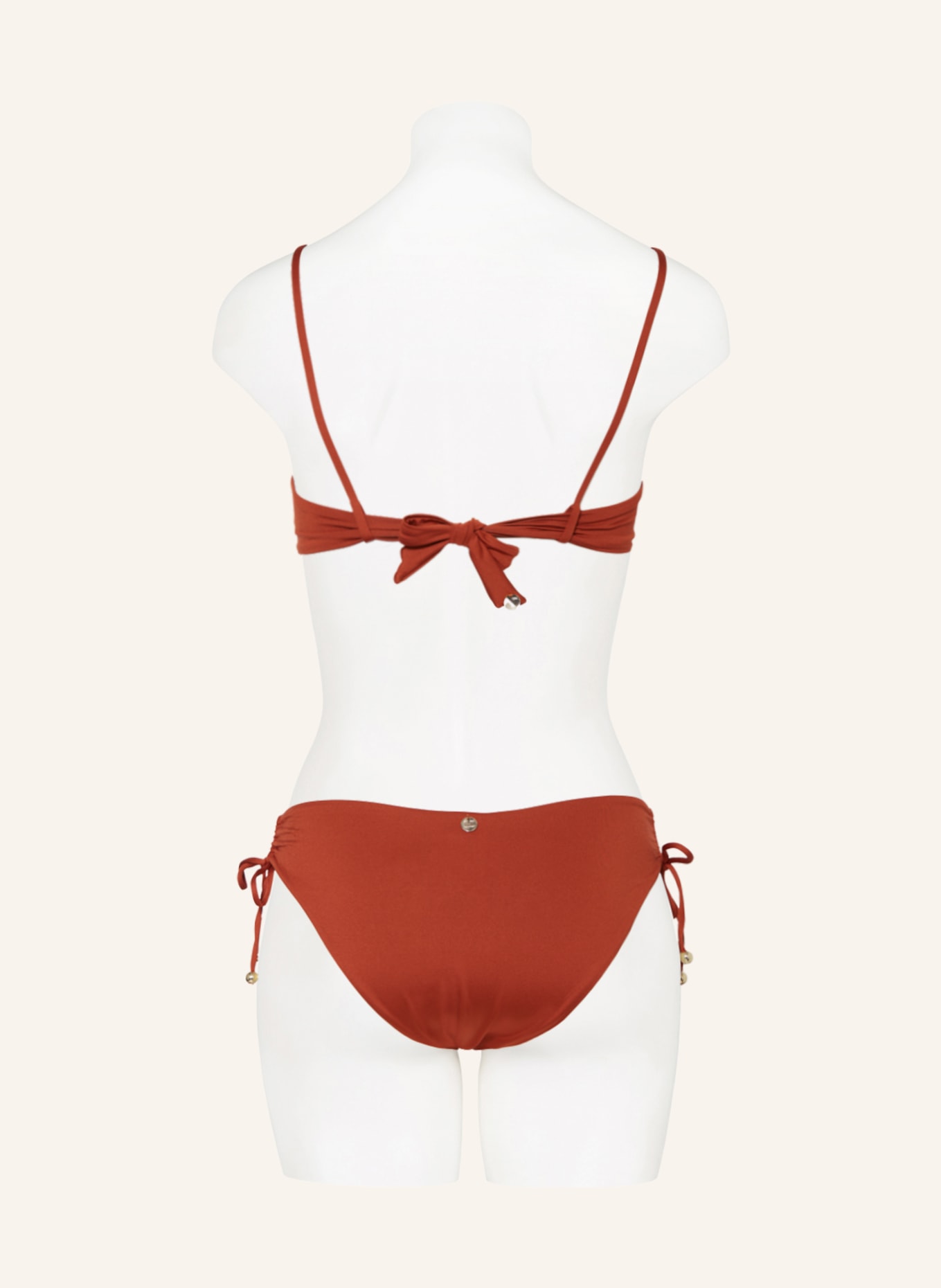 Max Mara BEACHWEAR Underwired bikini top ASIA, Color: COGNAC (Image 3)