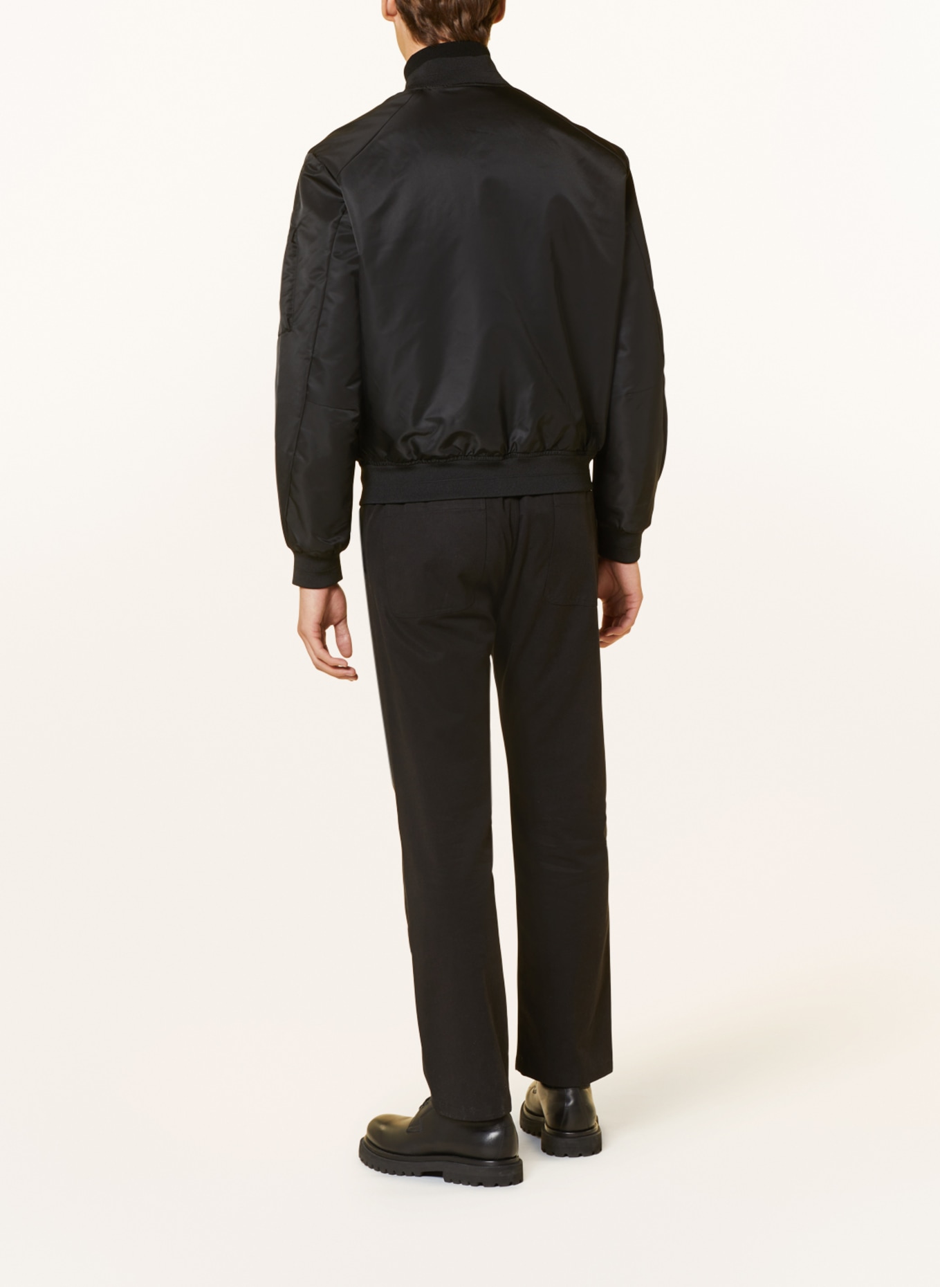 Calvin Klein Satin blouse, Color: BLACK (Image 3)