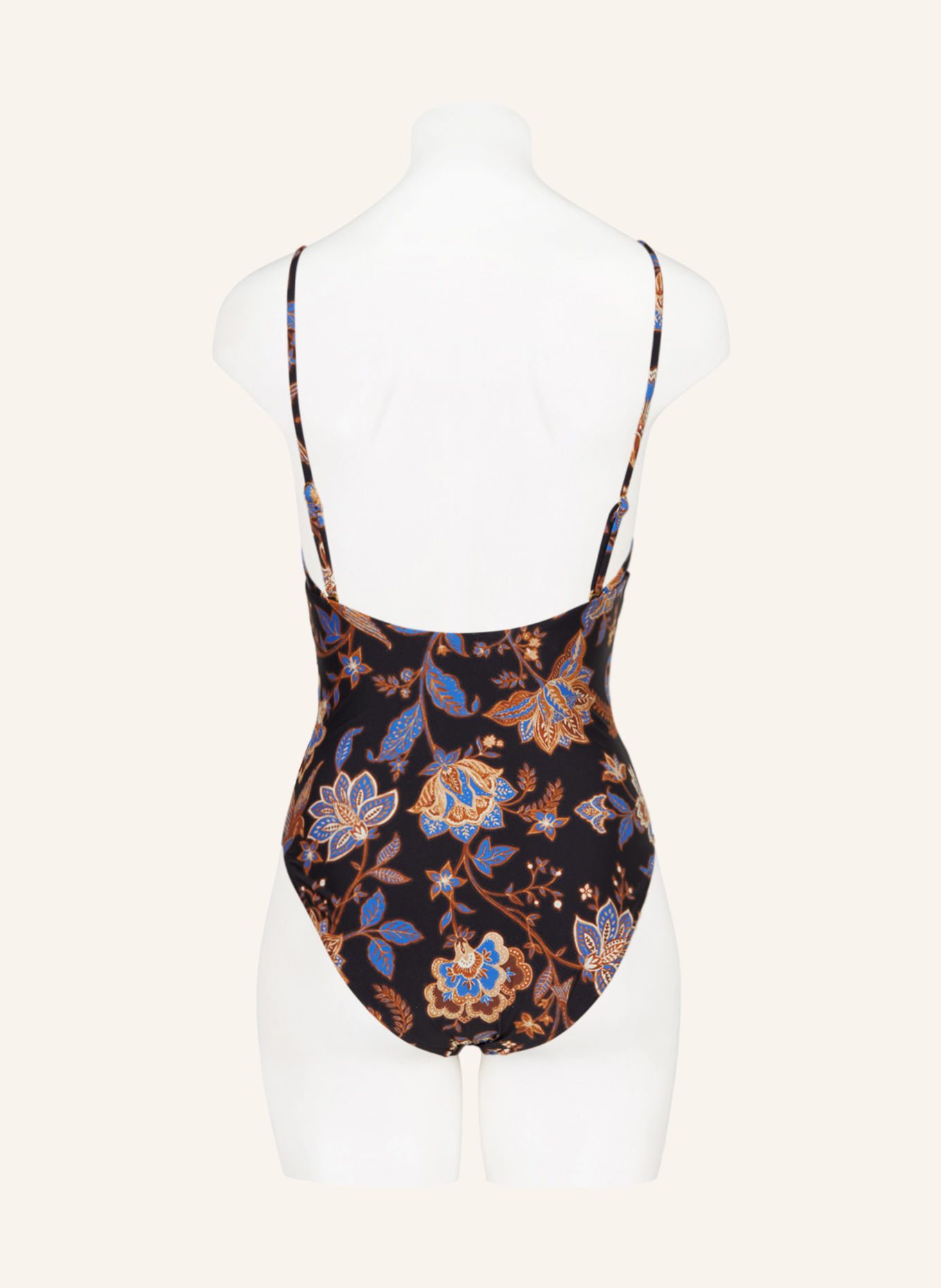SEAFOLLY Swimsuit SILK ROAD, Color: BLACK/ BLUE/ BROWN (Image 3)