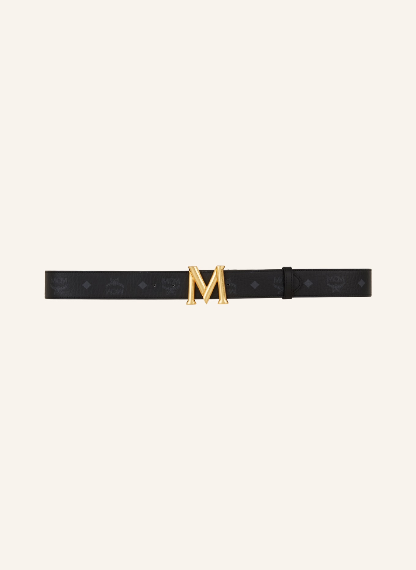MCM Belt NEW CLAUS VISETOS, Color: BLACK/ GRAY (Image 2)