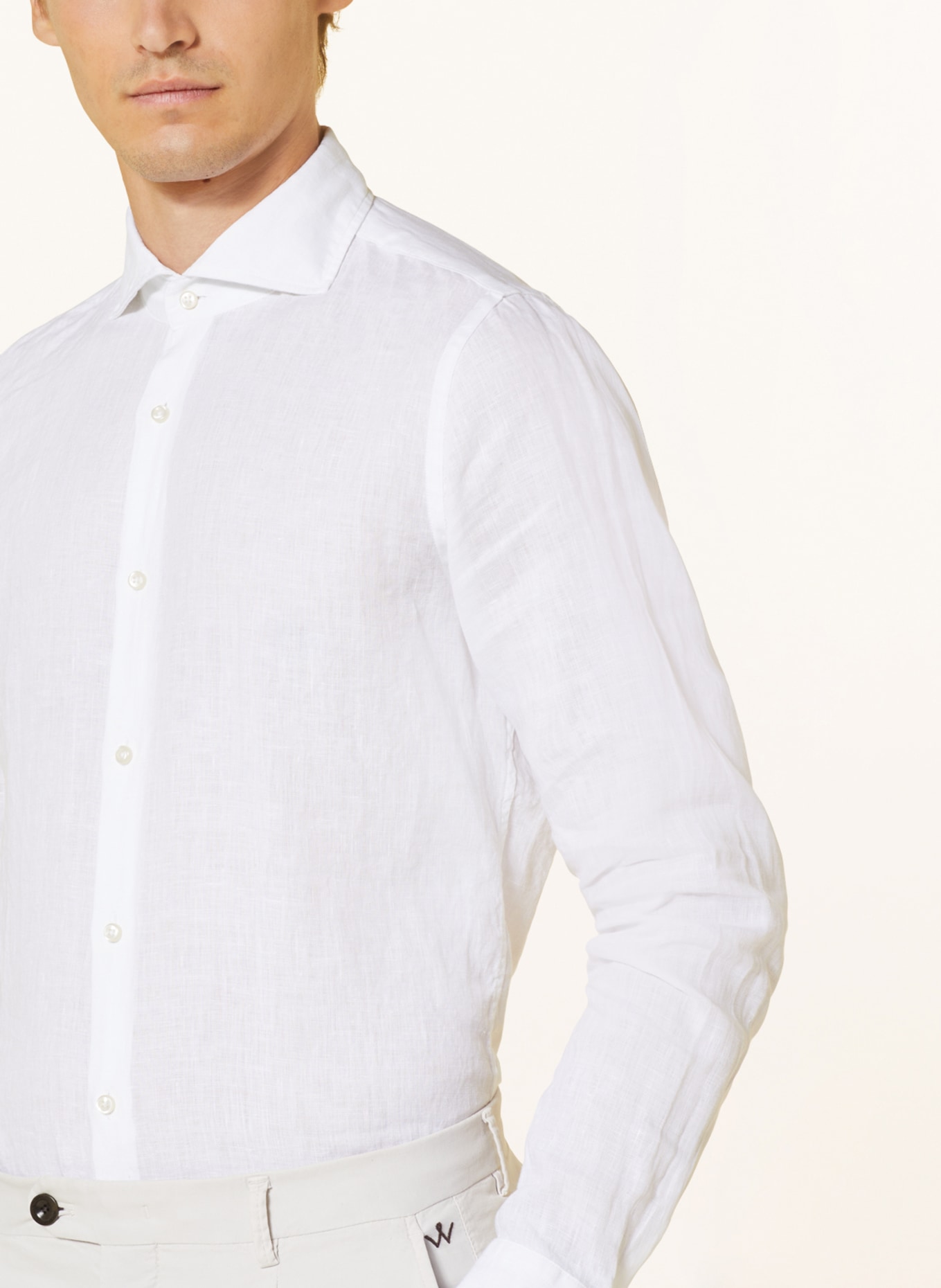 JOOP! Linen shirt PAI slim fit, Color: WHITE (Image 4)