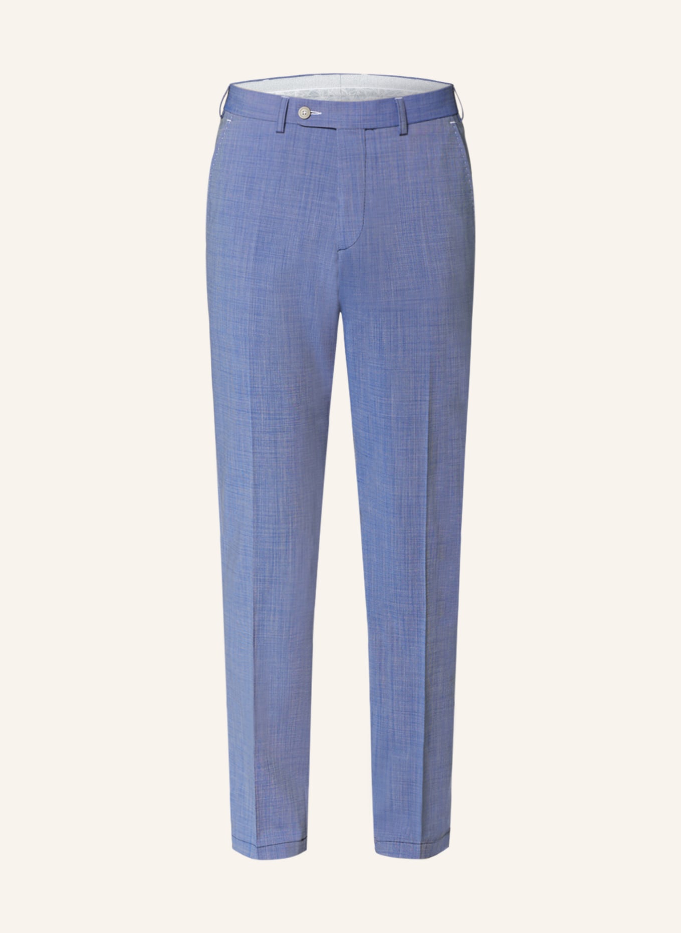 DIGEL Oblekové kalhoty SERGIO Regular Fit, Barva: MODRÁ (Obrázek 1)