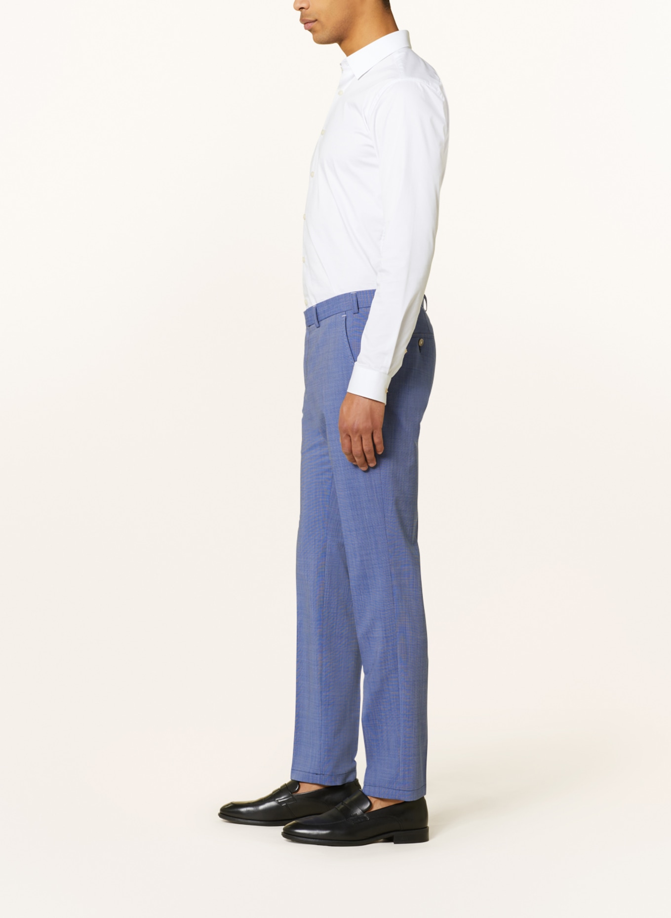 DIGEL Spodnie garniturowe SERGIO regular fit, Kolor: NIEBIESKI (Obrazek 5)