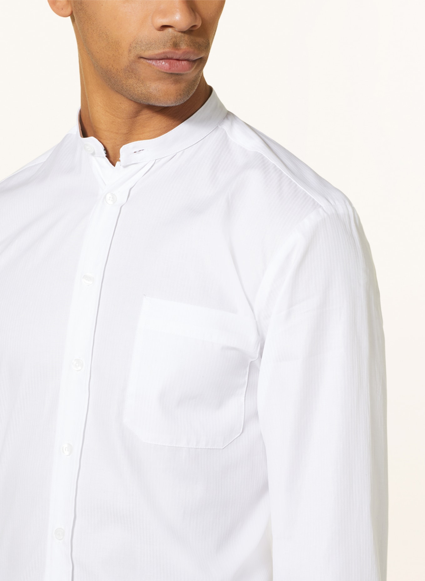 Hammerschmid Trachten shirt regular fit, Color: WHITE (Image 4)