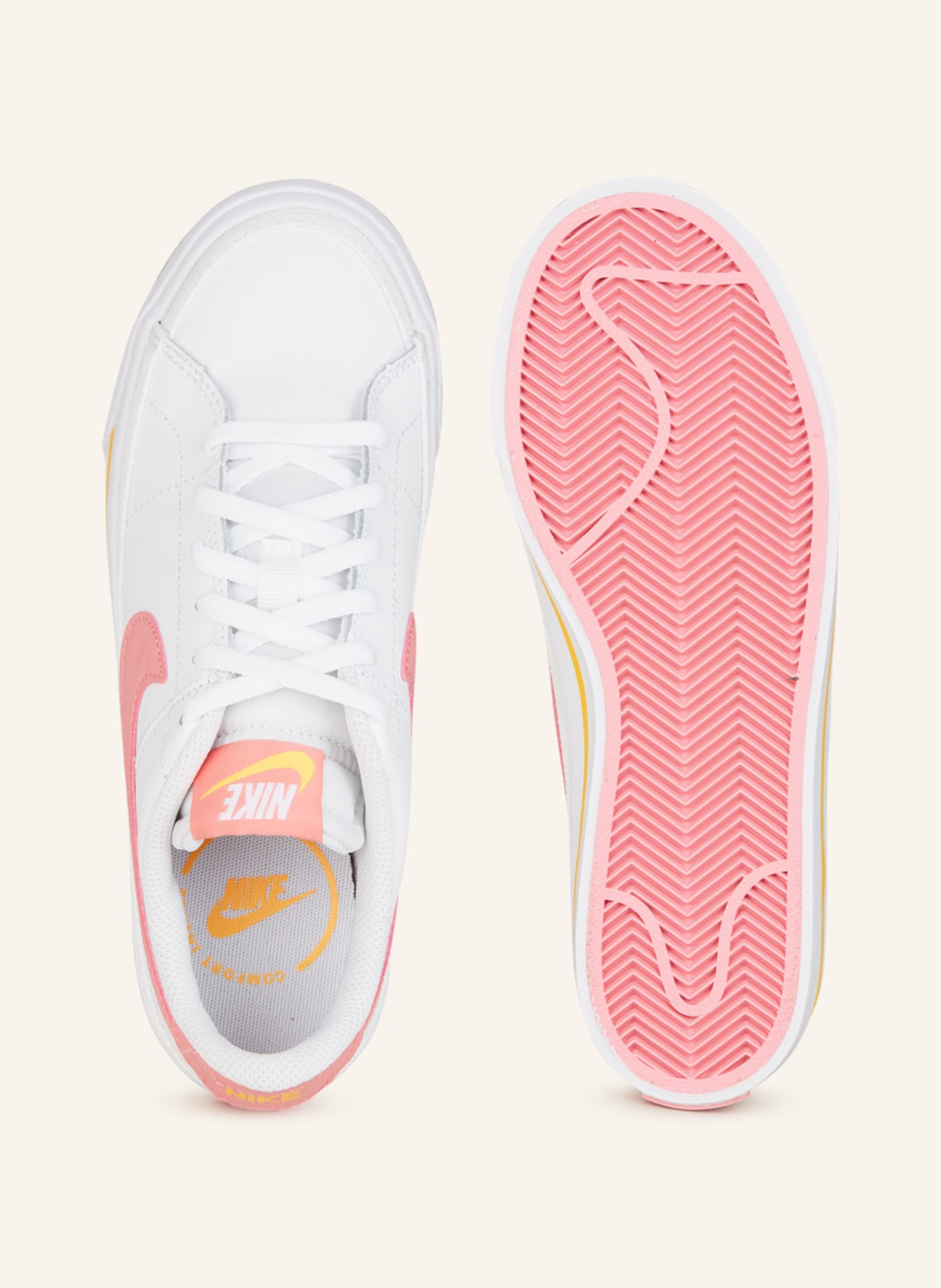 Nike Sneaker COURT LEGACY, Farbe: WEISS/ ROSA (Bild 5)