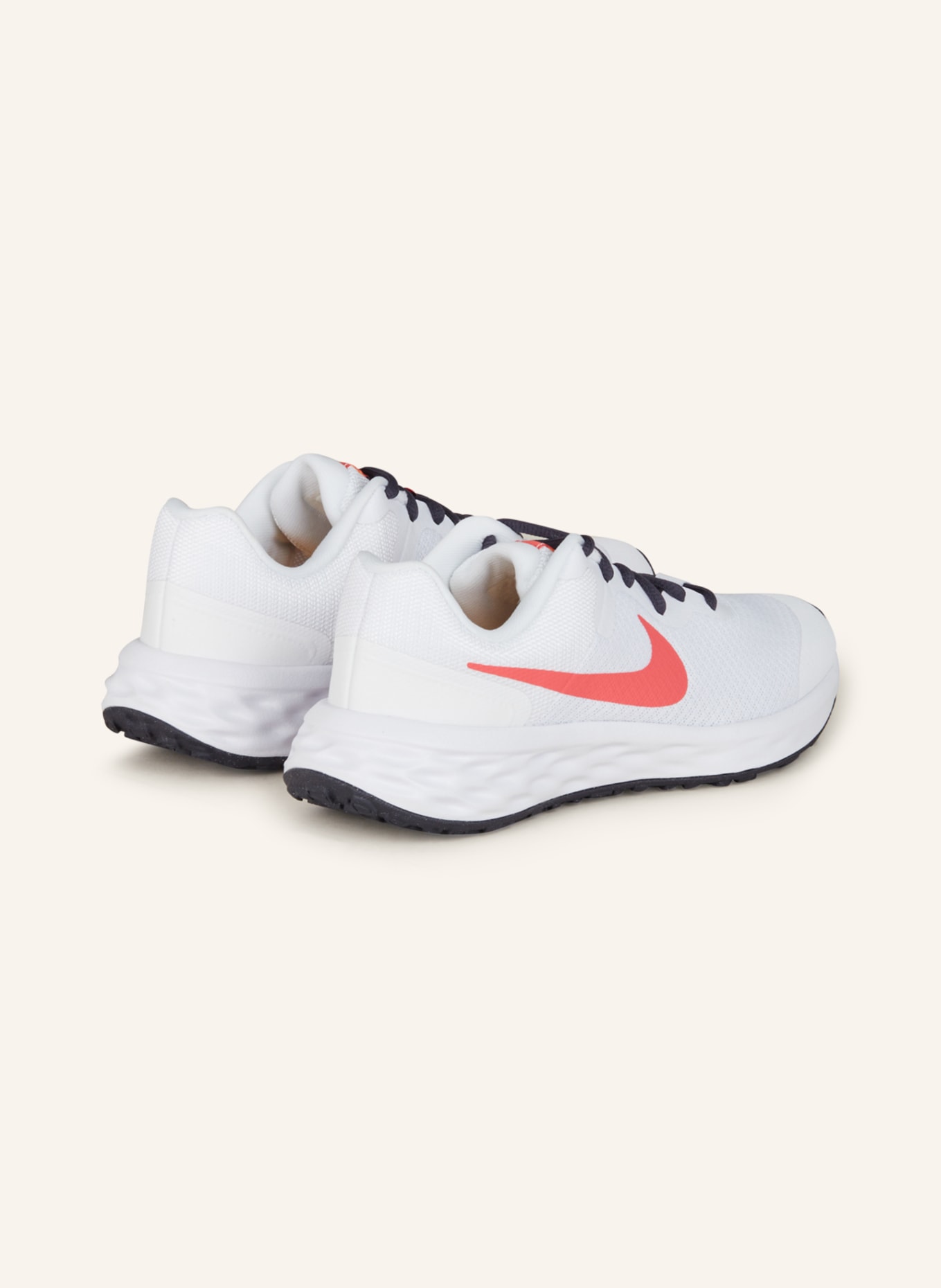 Nike Sneaker REVOLUTION 6, Farbe: WEISS/ ORANGE/ HELLROT (Bild 2)