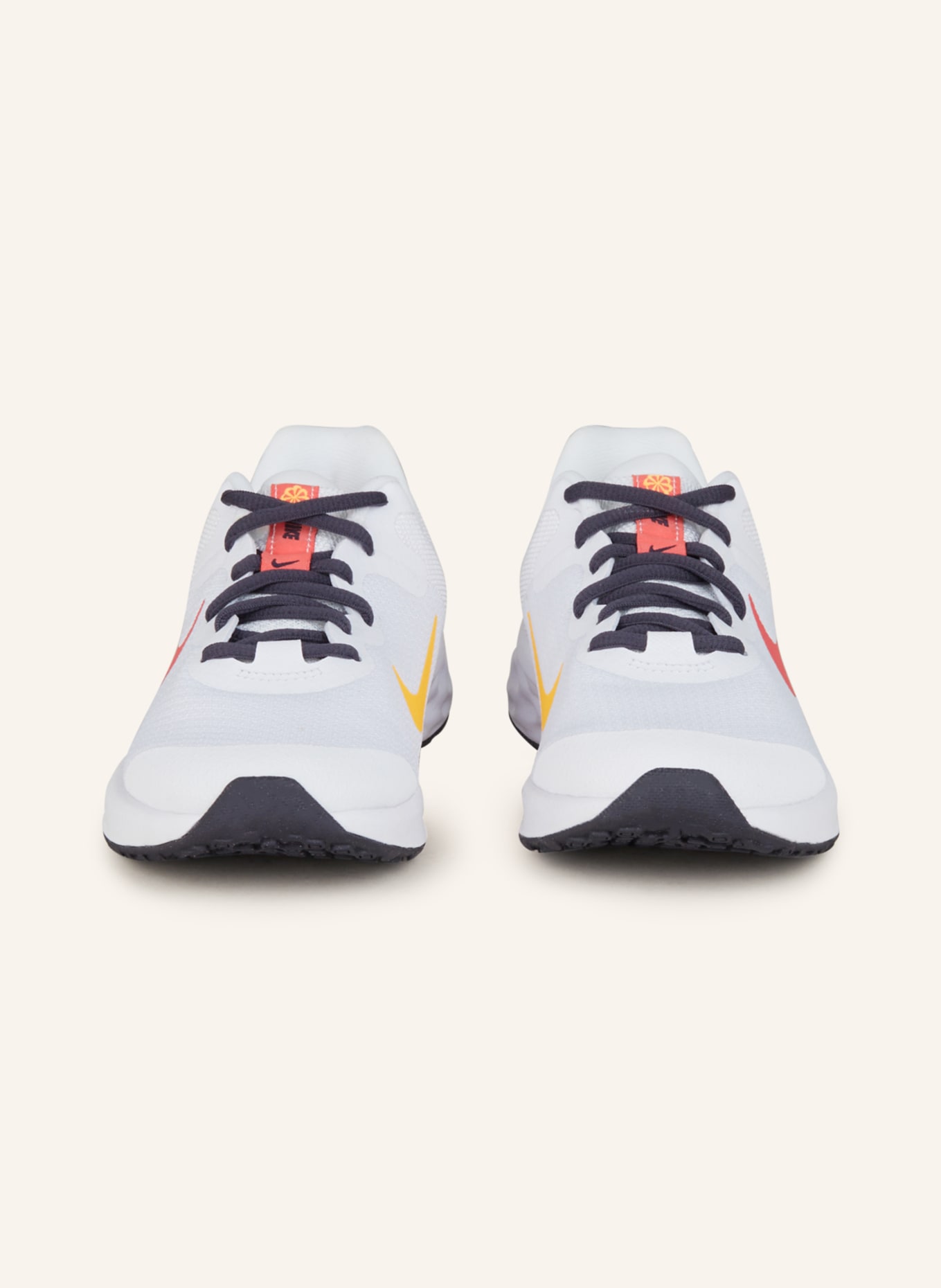 Nike Sneaker REVOLUTION 6, Farbe: WEISS/ ORANGE/ HELLROT (Bild 3)
