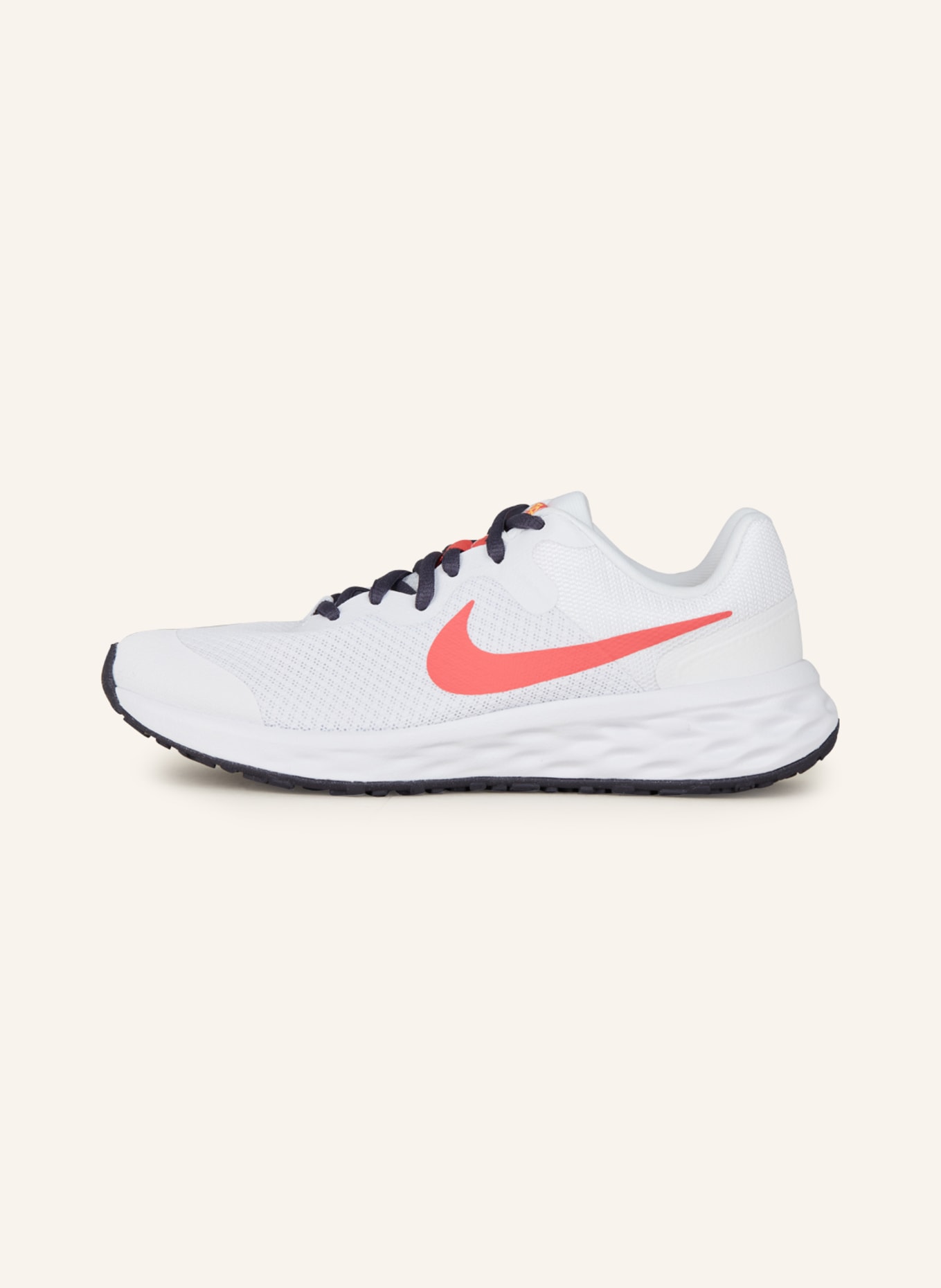 Nike Sneaker REVOLUTION 6, Farbe: WEISS/ ORANGE/ HELLROT (Bild 4)