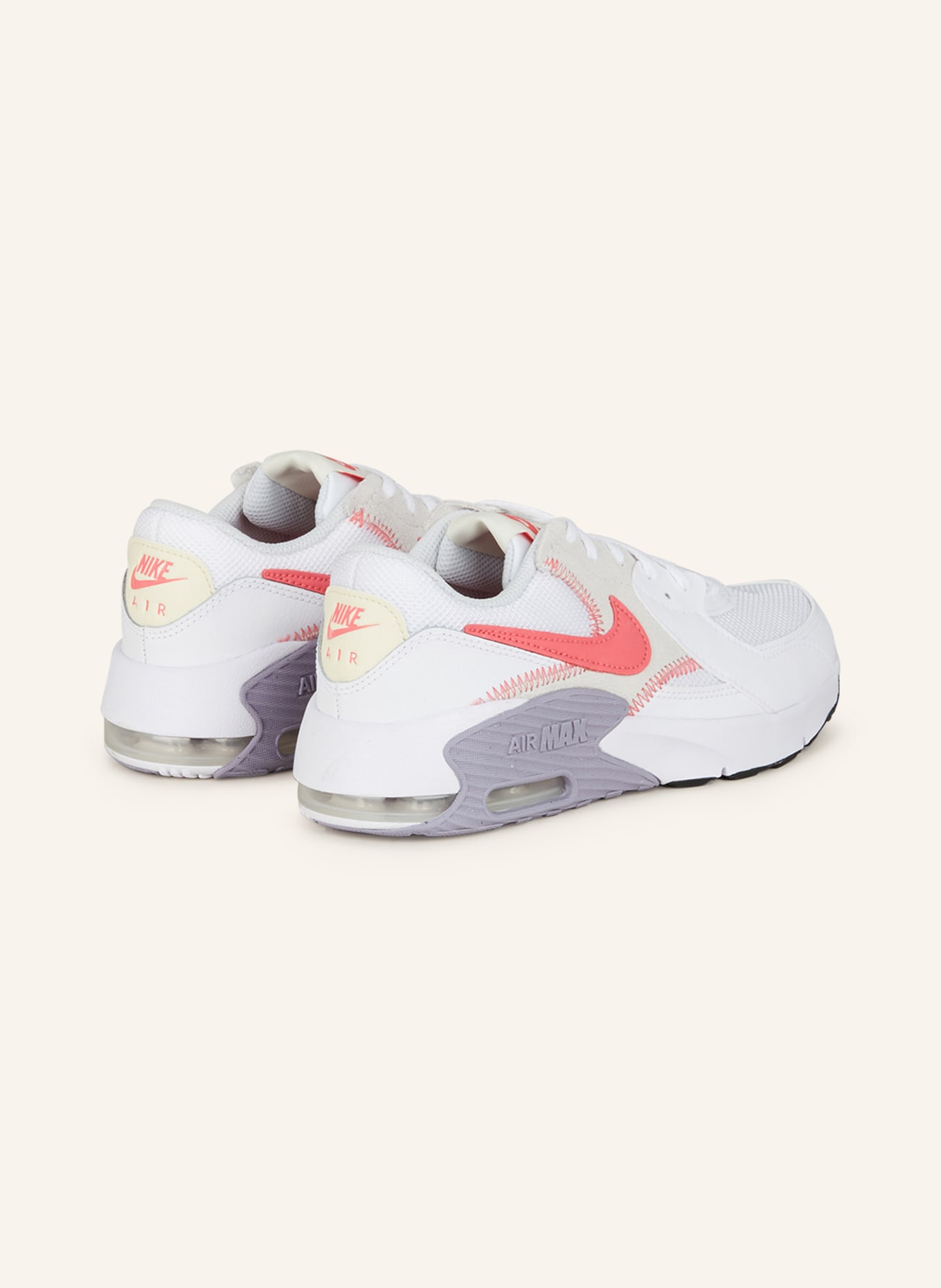 Nike Sneaker AIR MAX EXCEE, Farbe: WEISS/ HELLROT/ LILA (Bild 2)