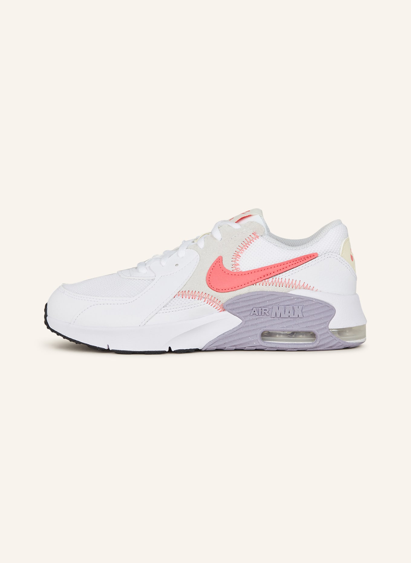 Nike Sneaker AIR MAX EXCEE, Farbe: WEISS/ HELLROT/ LILA (Bild 4)