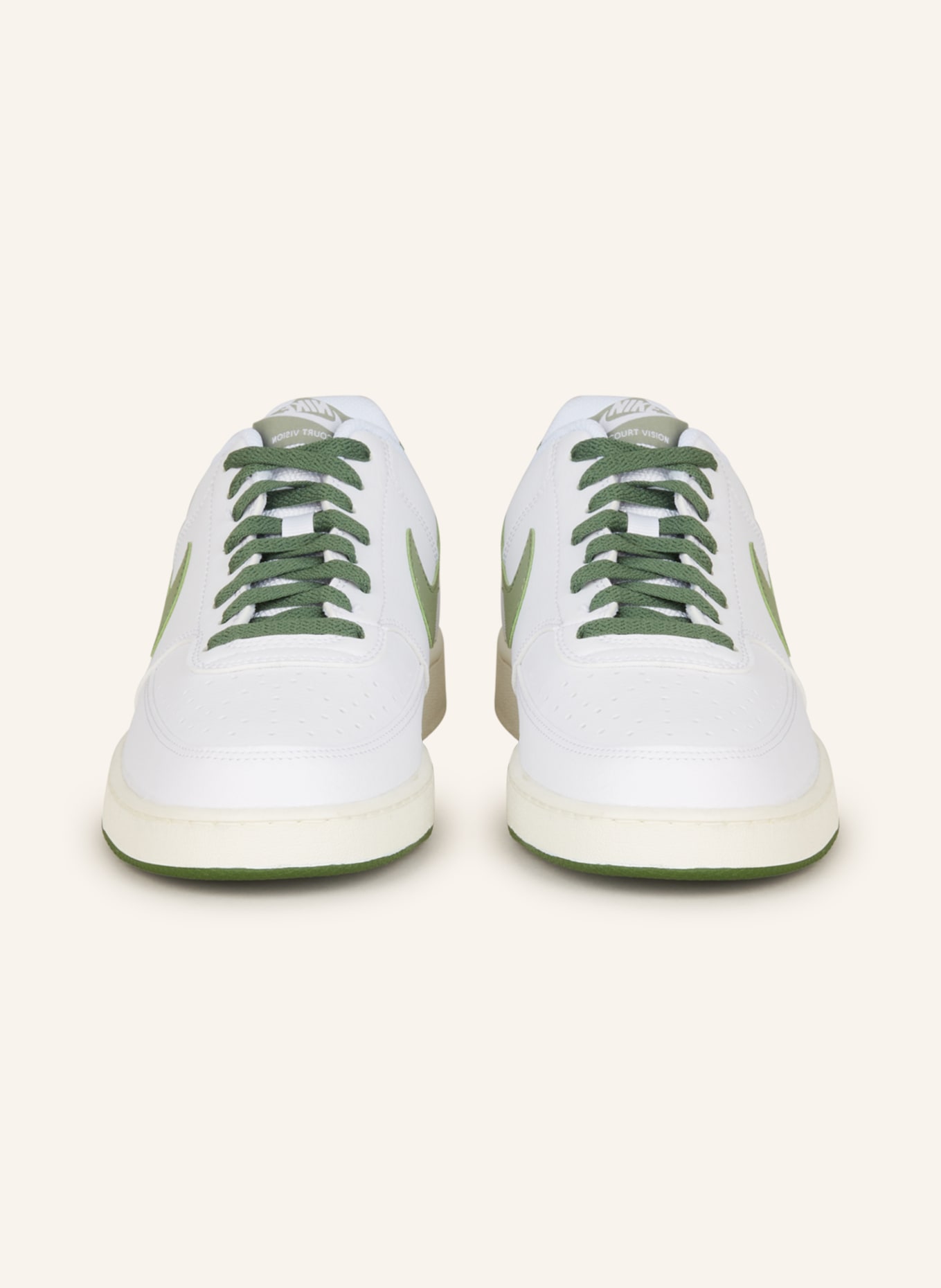 Nike Sneakers COURT VISION, Color: WHITE/ GREEN (Image 3)
