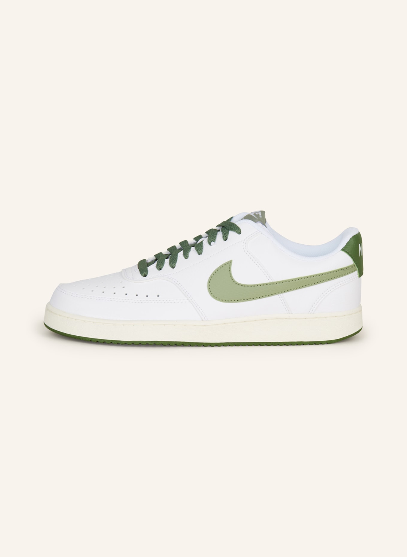 Nike Sneakers COURT VISION, Color: WHITE/ GREEN (Image 4)