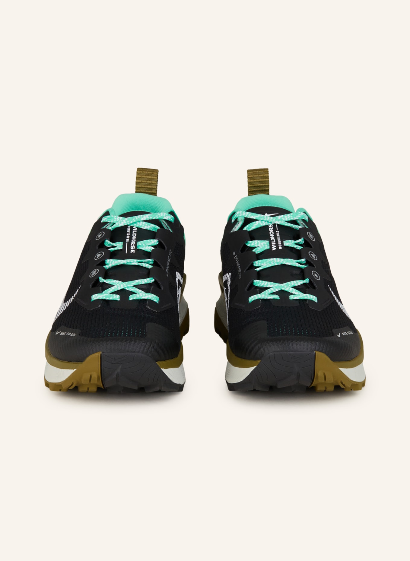 Nike Trailrunning-Schuhe WILDHORSE 8, Farbe: SCHWARZ/ WEISS/ MINT (Bild 3)