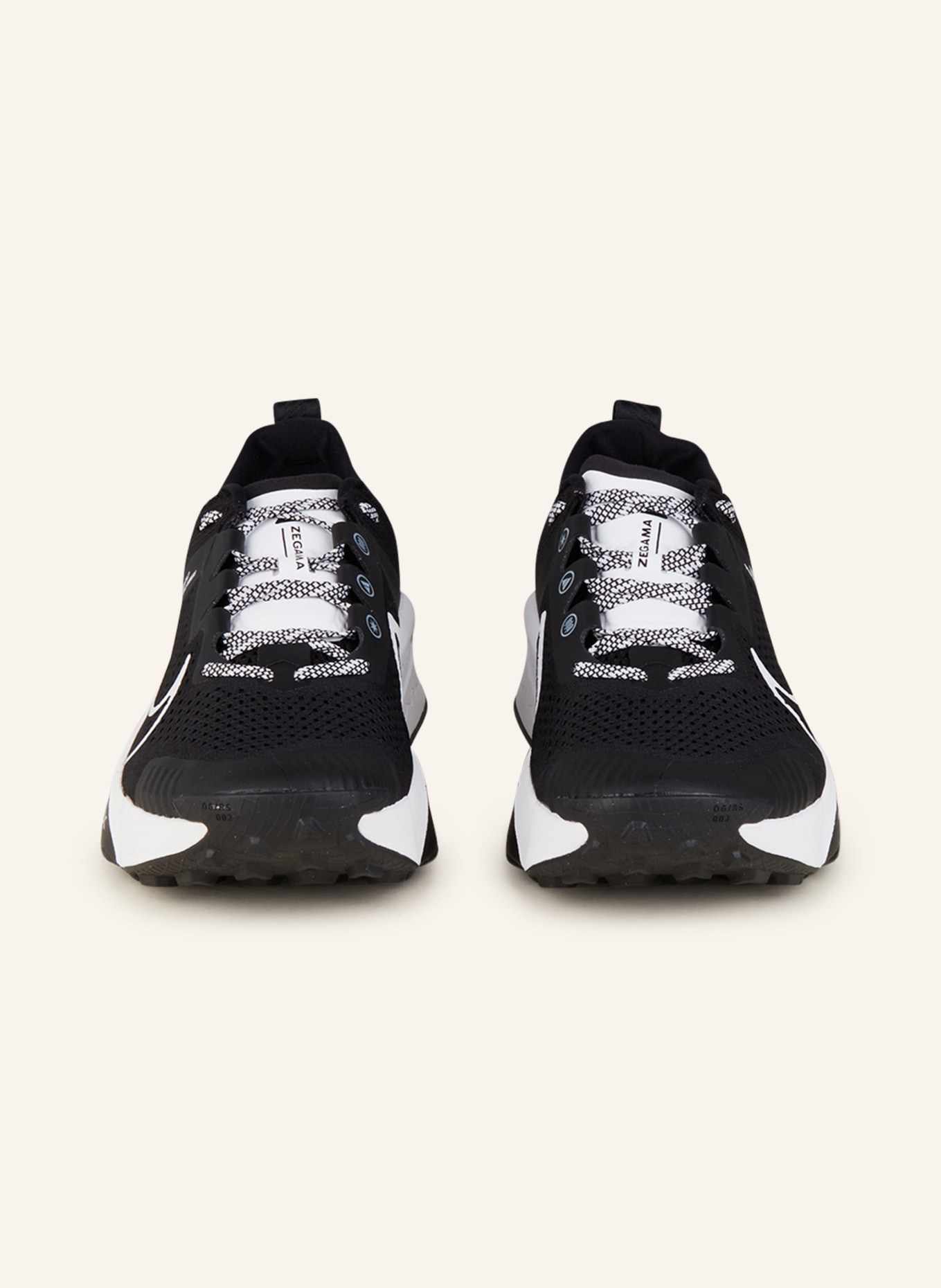 Nike Trailrunning-Schuhe ZOOMX ZEGAMA TRAIL, Farbe: SCHWARZ/ WEISS (Bild 3)