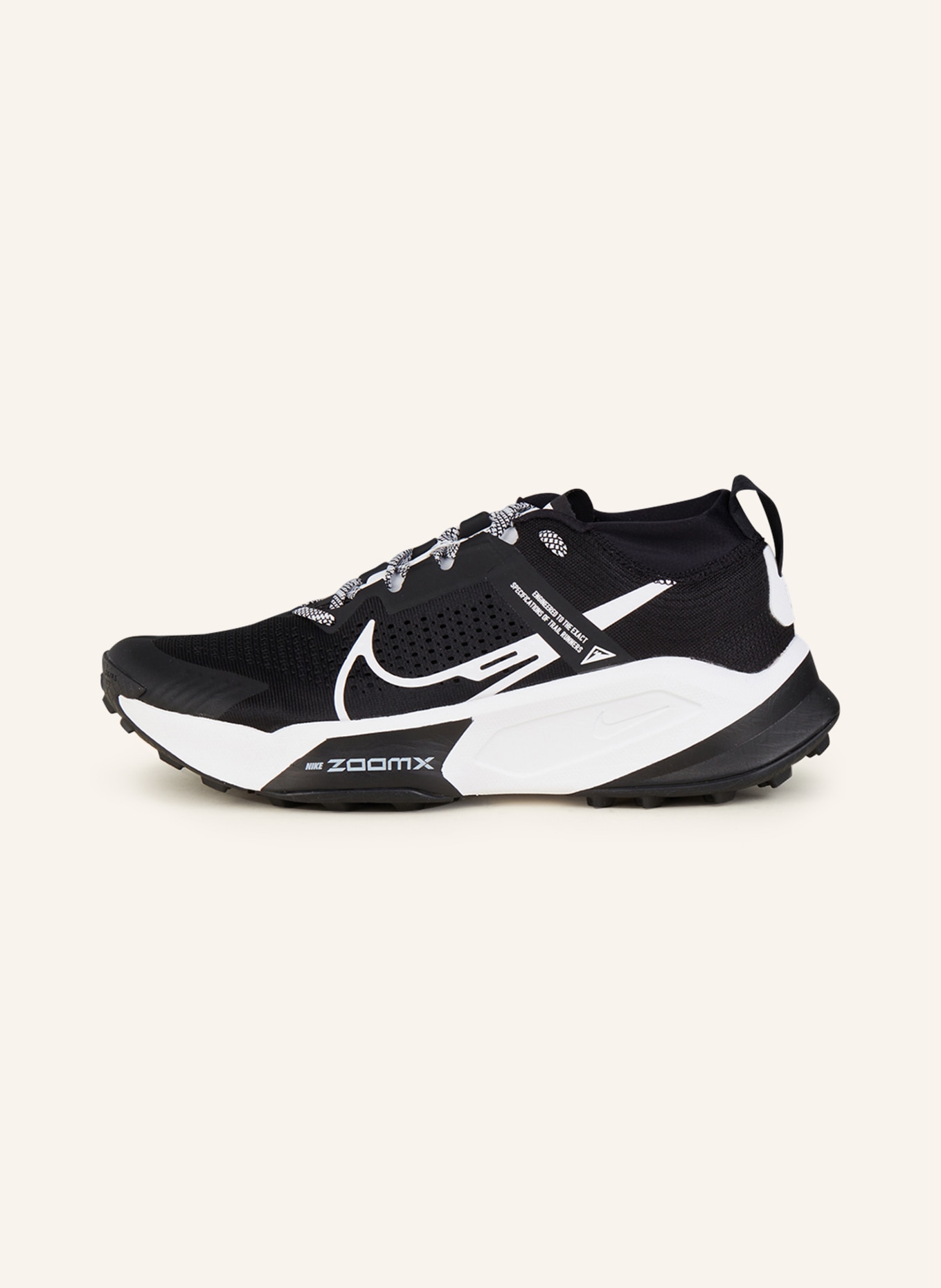 Nike Trailrunning-Schuhe ZOOMX ZEGAMA TRAIL, Farbe: SCHWARZ/ WEISS (Bild 4)