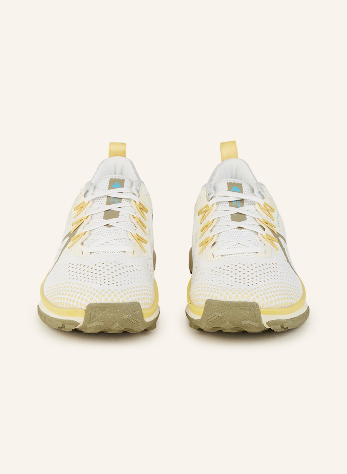 Nike Trailrunning-Schuhe REACT PEGASUS TRAIL 4, Farbe: WEISS/ HELLGELB (Bild 3)