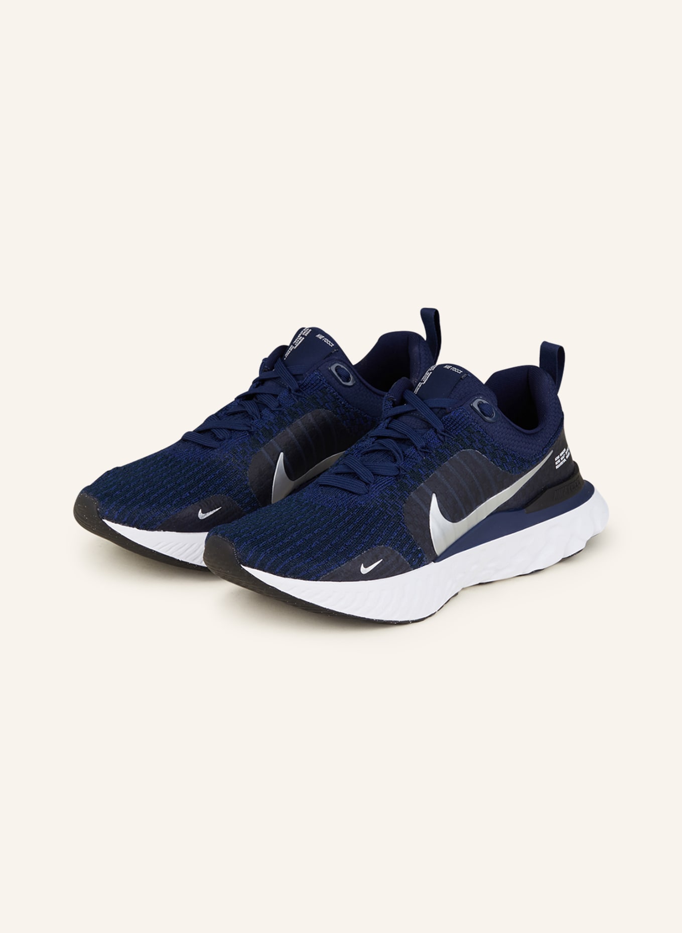 Nike Running shoes REACT INFINITY RUN FLYKNIT 3, Color: DARK BLUE/ BLACK (Image 1)