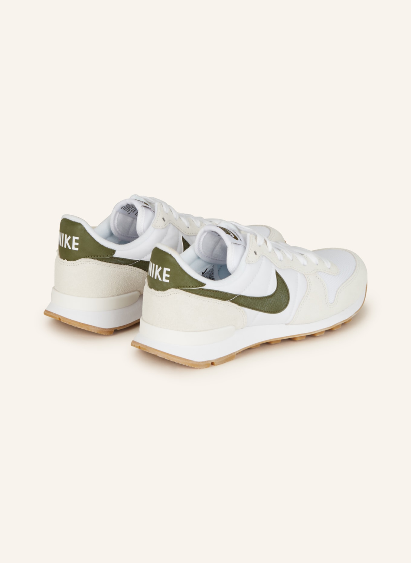 Nike Sneakers INTERNATIONALIST, Color: WHITE/ DARK GREEN (Image 2)