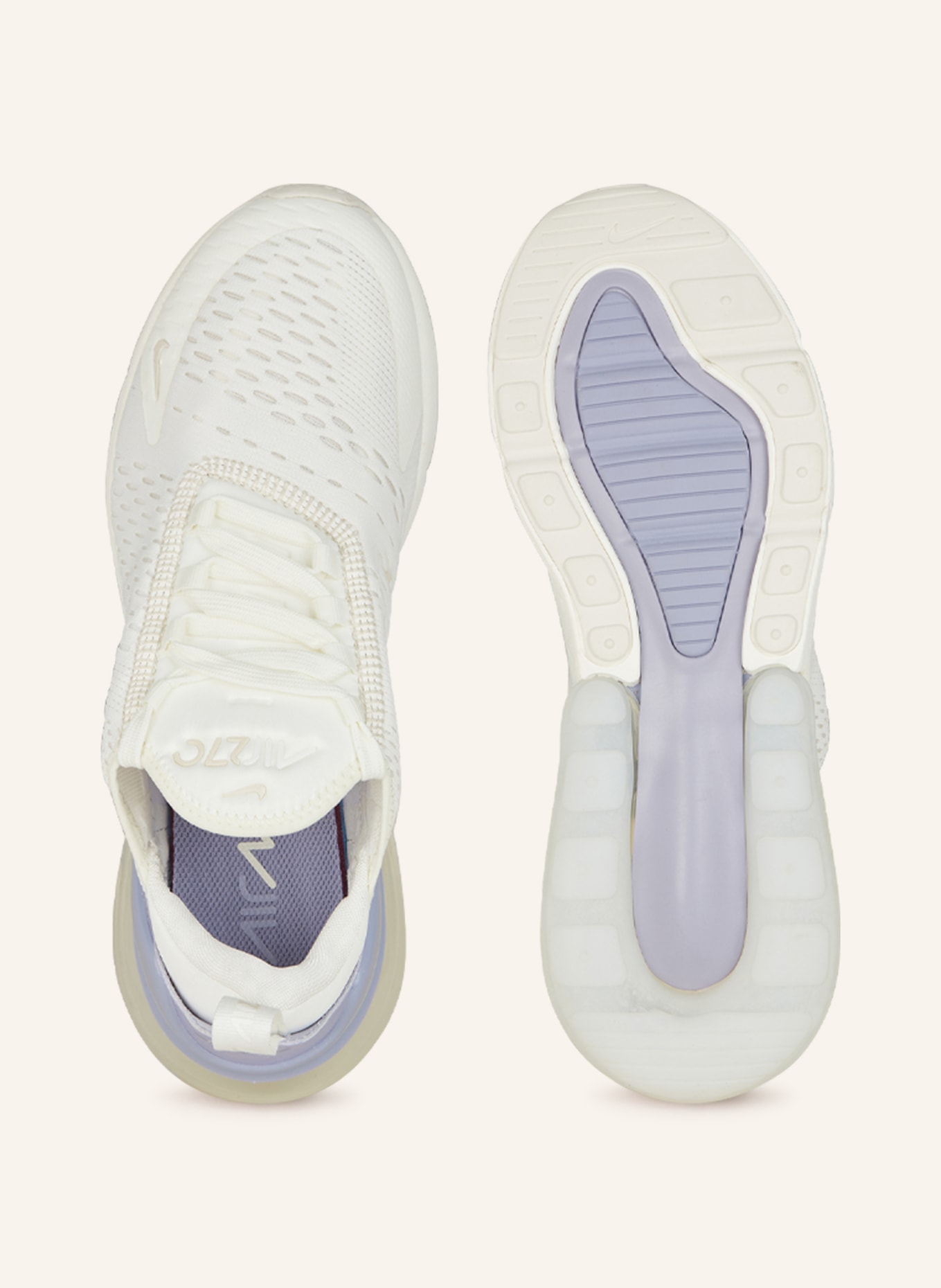 Nike Sneakers AIR MAX 270, Color: WHITE/ LIGHT PURPLE (Image 5)