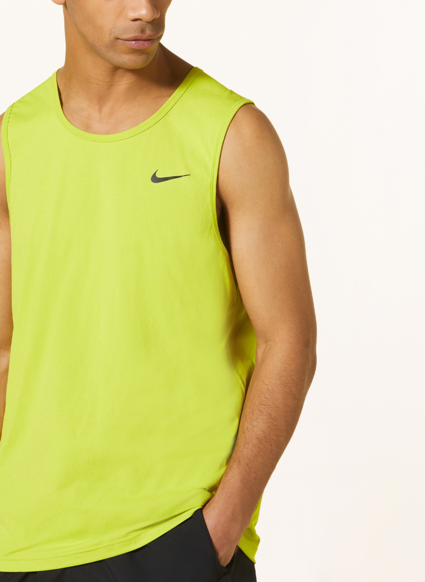 Lime green nike tank top top