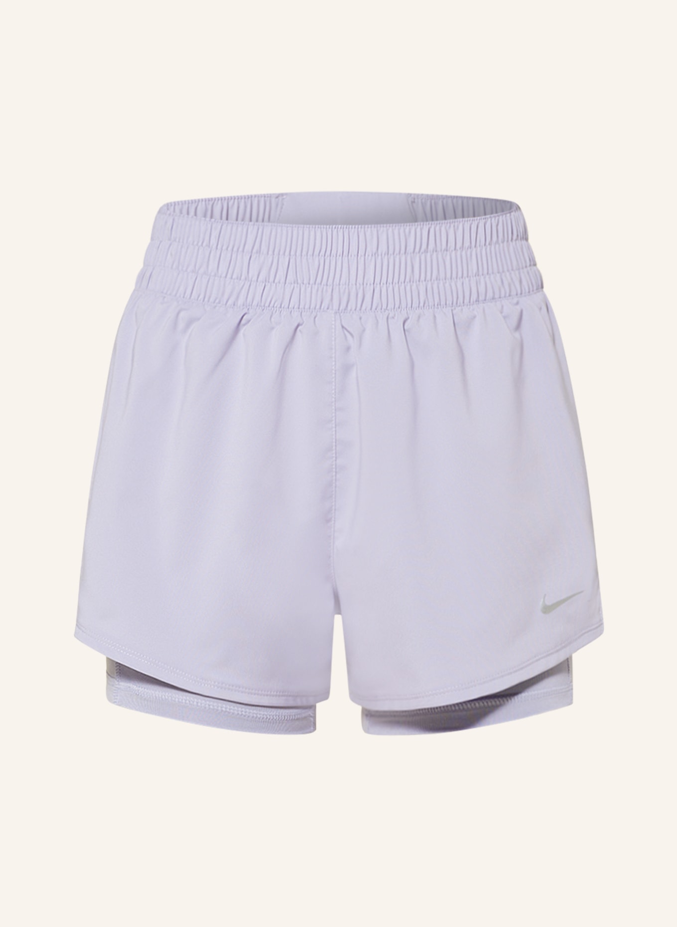 Nike 2-in-1 training shorts DRI-FIT ONE, Color: LIGHT PURPLE (Image 1)