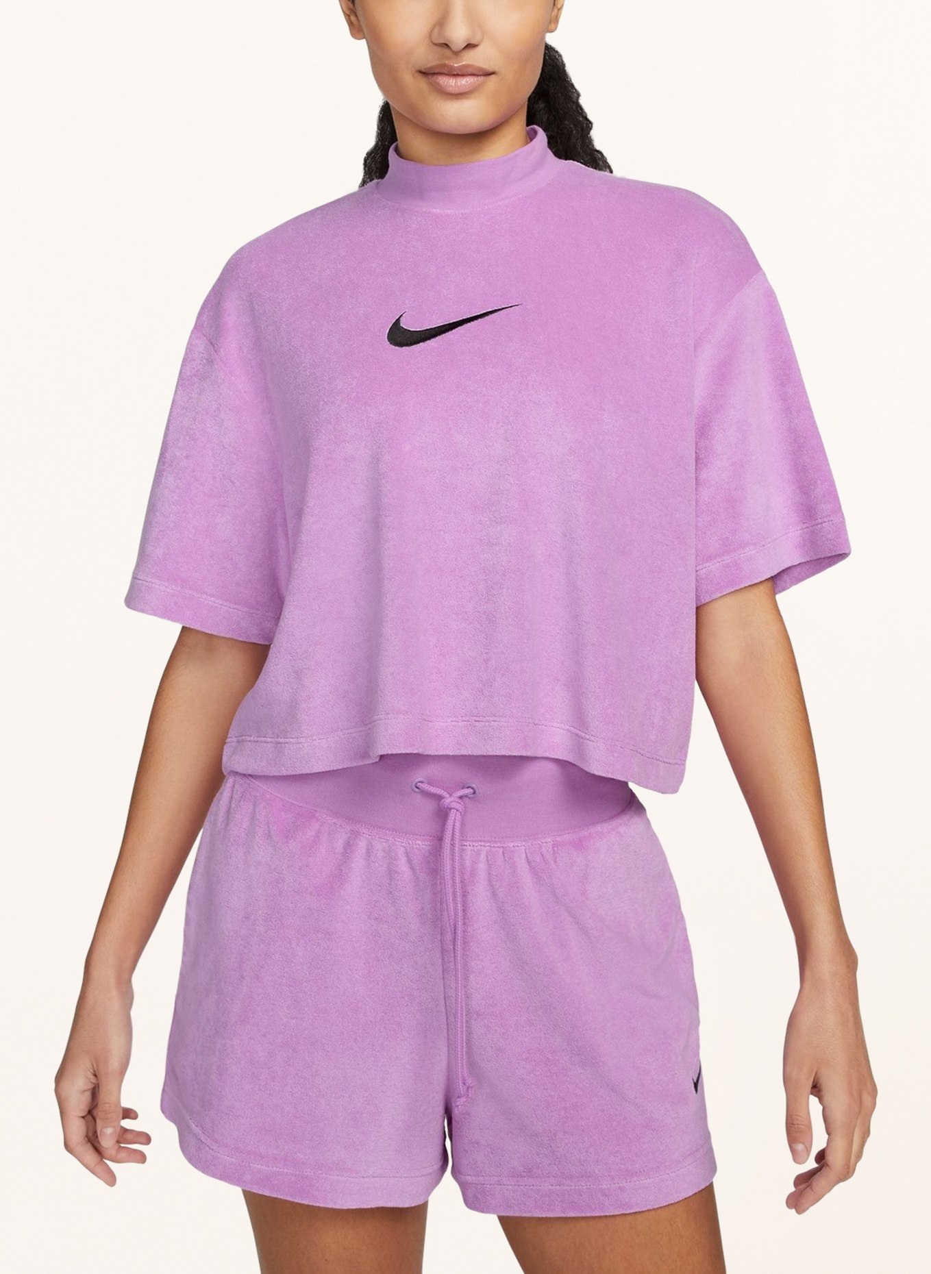Nike Krótka koszulka, Kolor: FUKSJA (Obrazek 2)