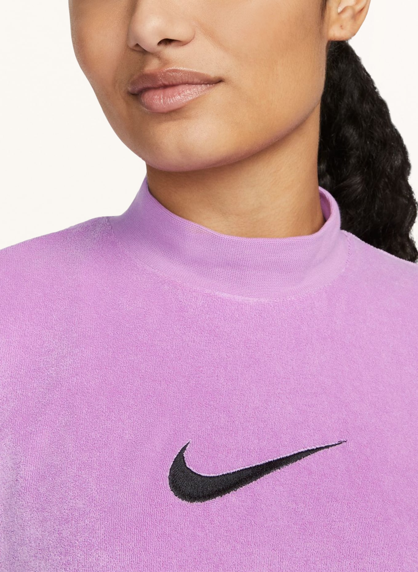 Nike Cropped shirt, Color: FUCHSIA (Image 4)