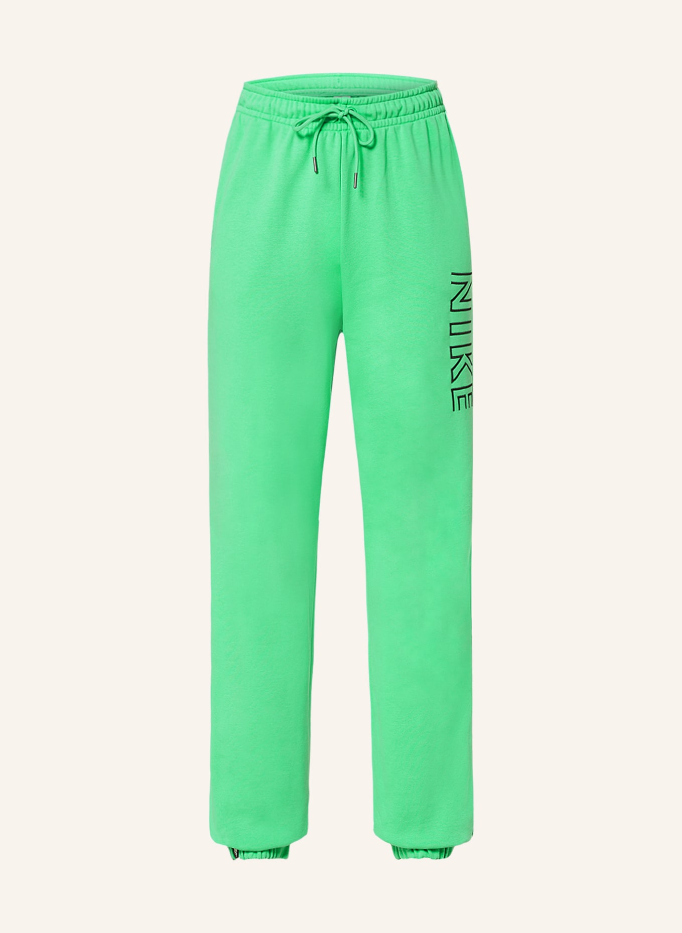 Nike Sweatpants, Color: NEON GREEN (Image 1)