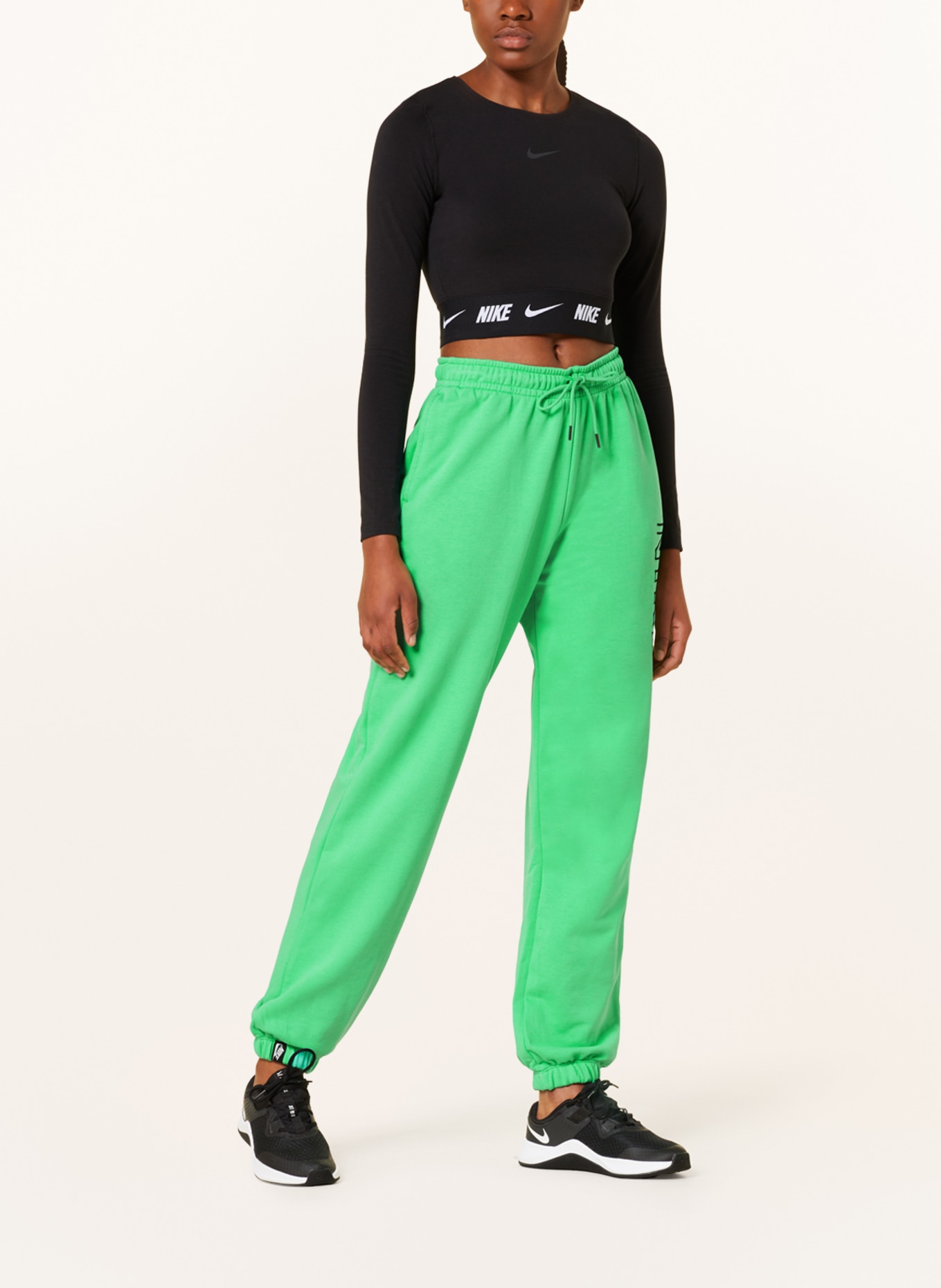 Nike Sweatpants, Color: NEON GREEN (Image 2)