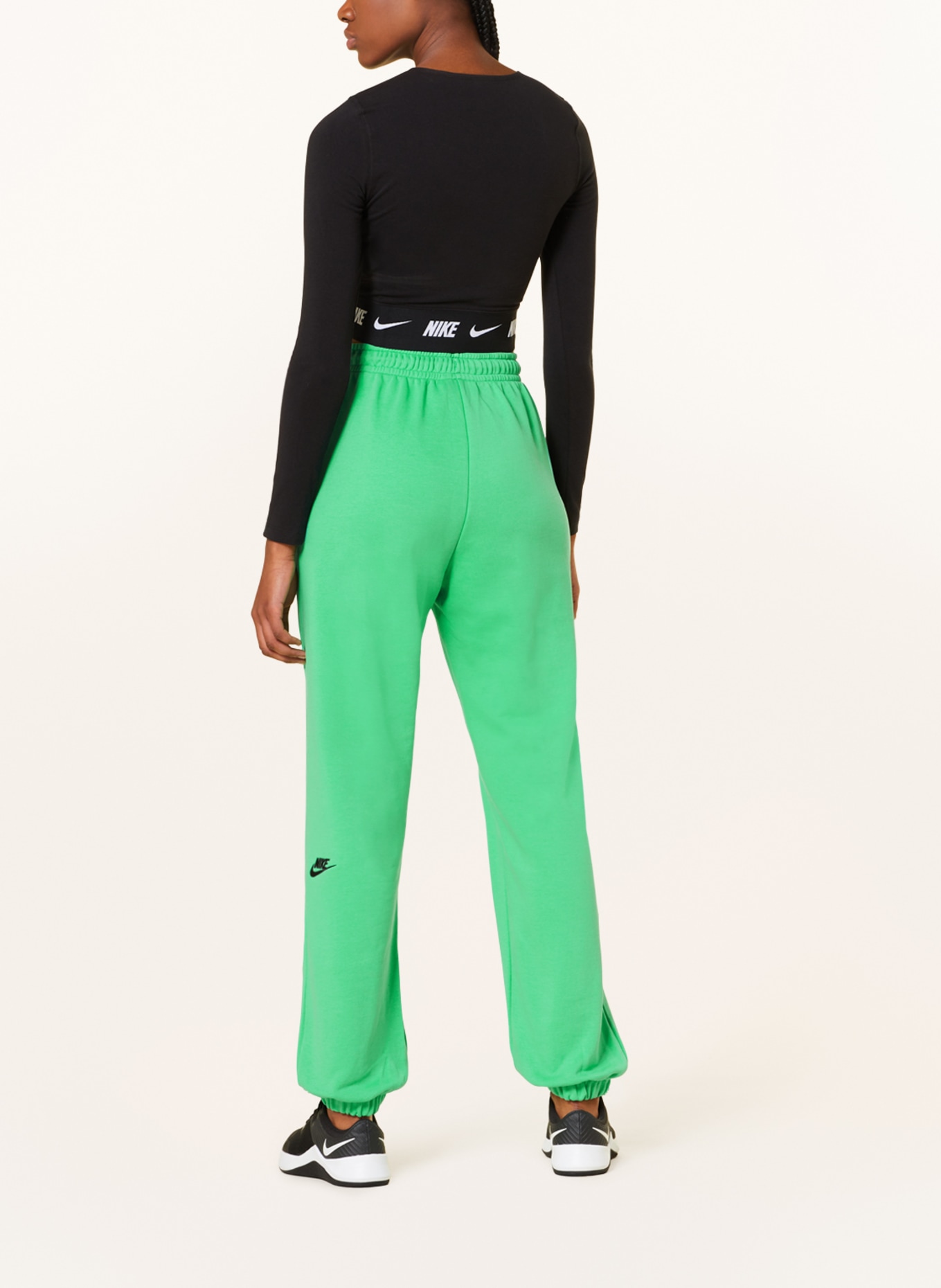Nike Sweatpants, Color: NEON GREEN (Image 3)