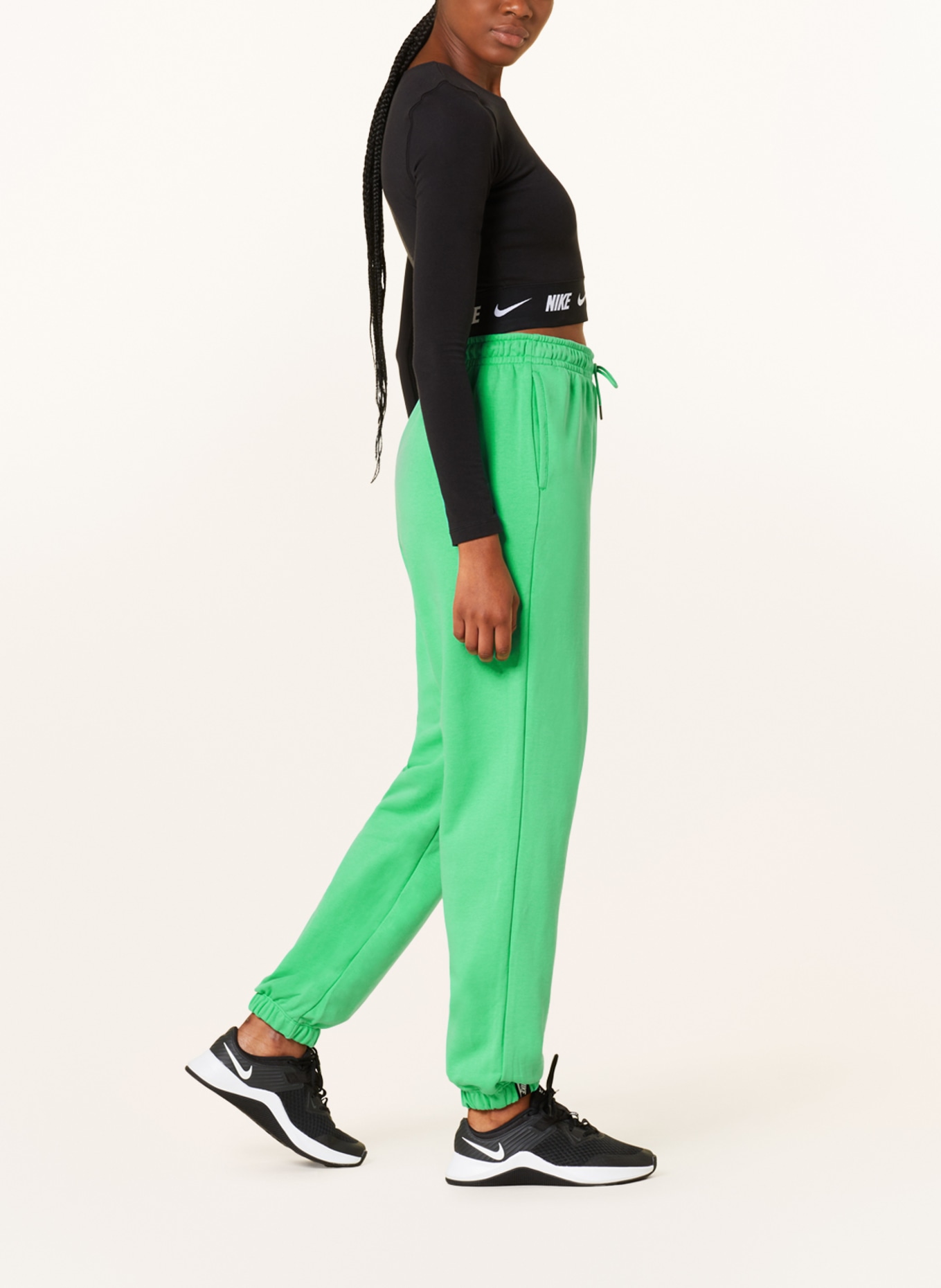 Nike Sweatpants, Color: NEON GREEN (Image 4)