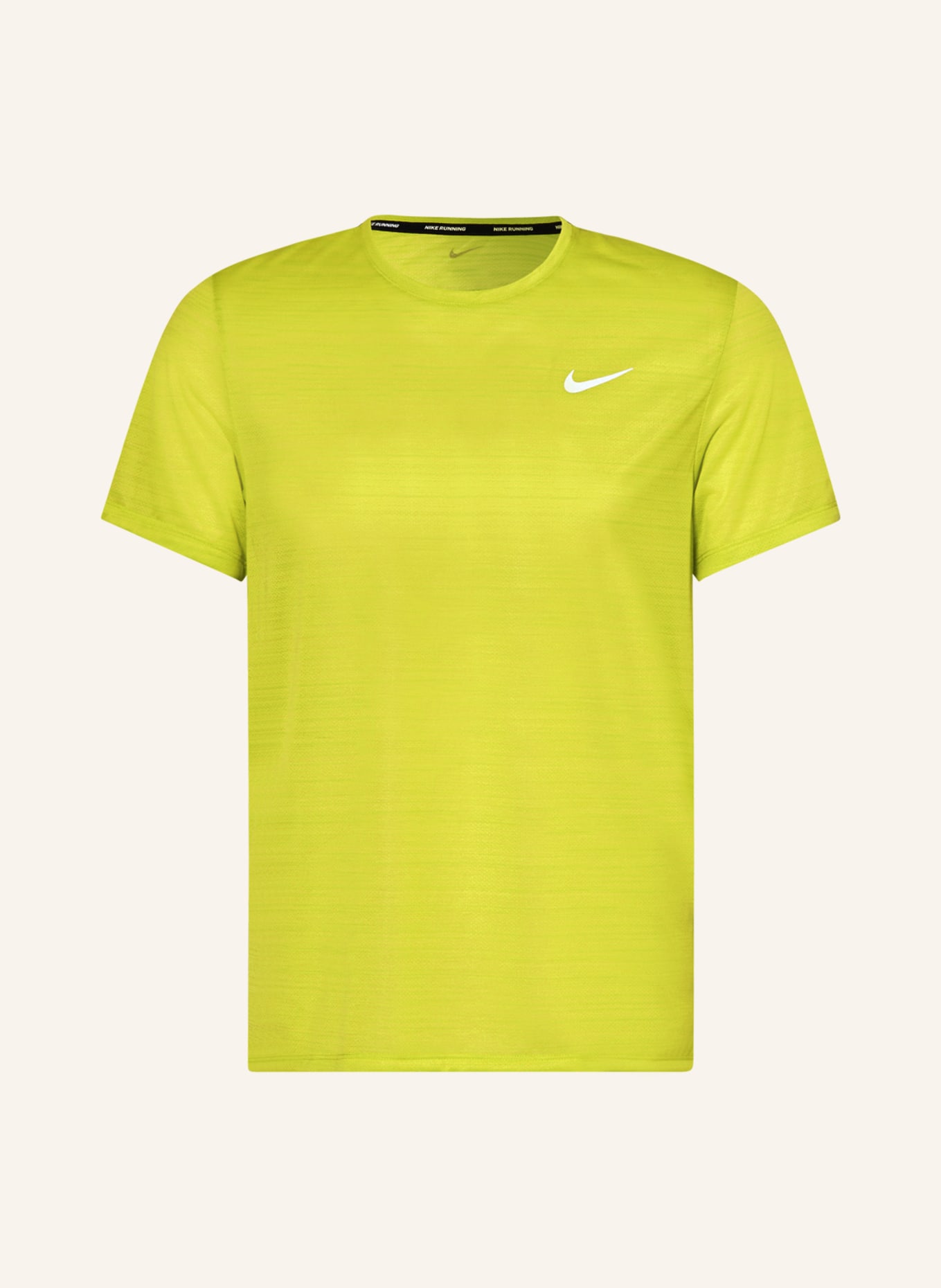 Nike Běžecké tričko HYVERSE, Barva: NEONOVĚ ZELENÁ (Obrázek 1)