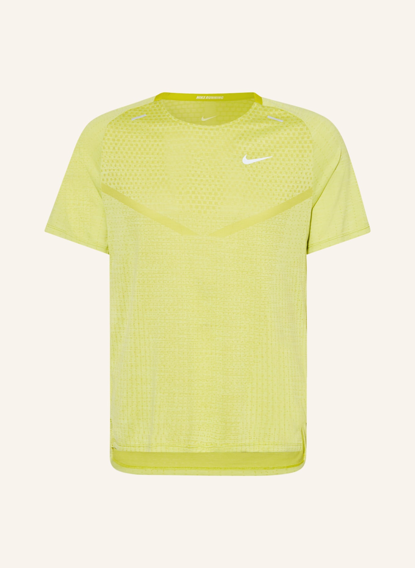 Nike Běžecké tričko DRI-FIT ADV, Barva: NEONOVĚ ŽLUTÁ (Obrázek 1)