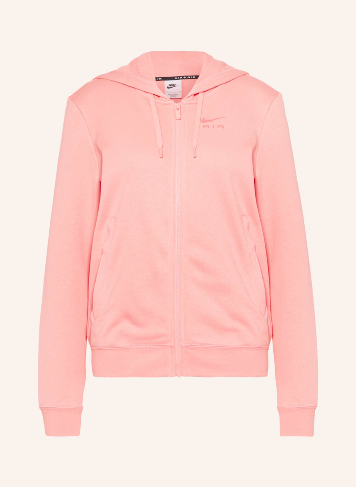 Nike Sweat jacket AIR, Color: NEON PINK (Image 1)