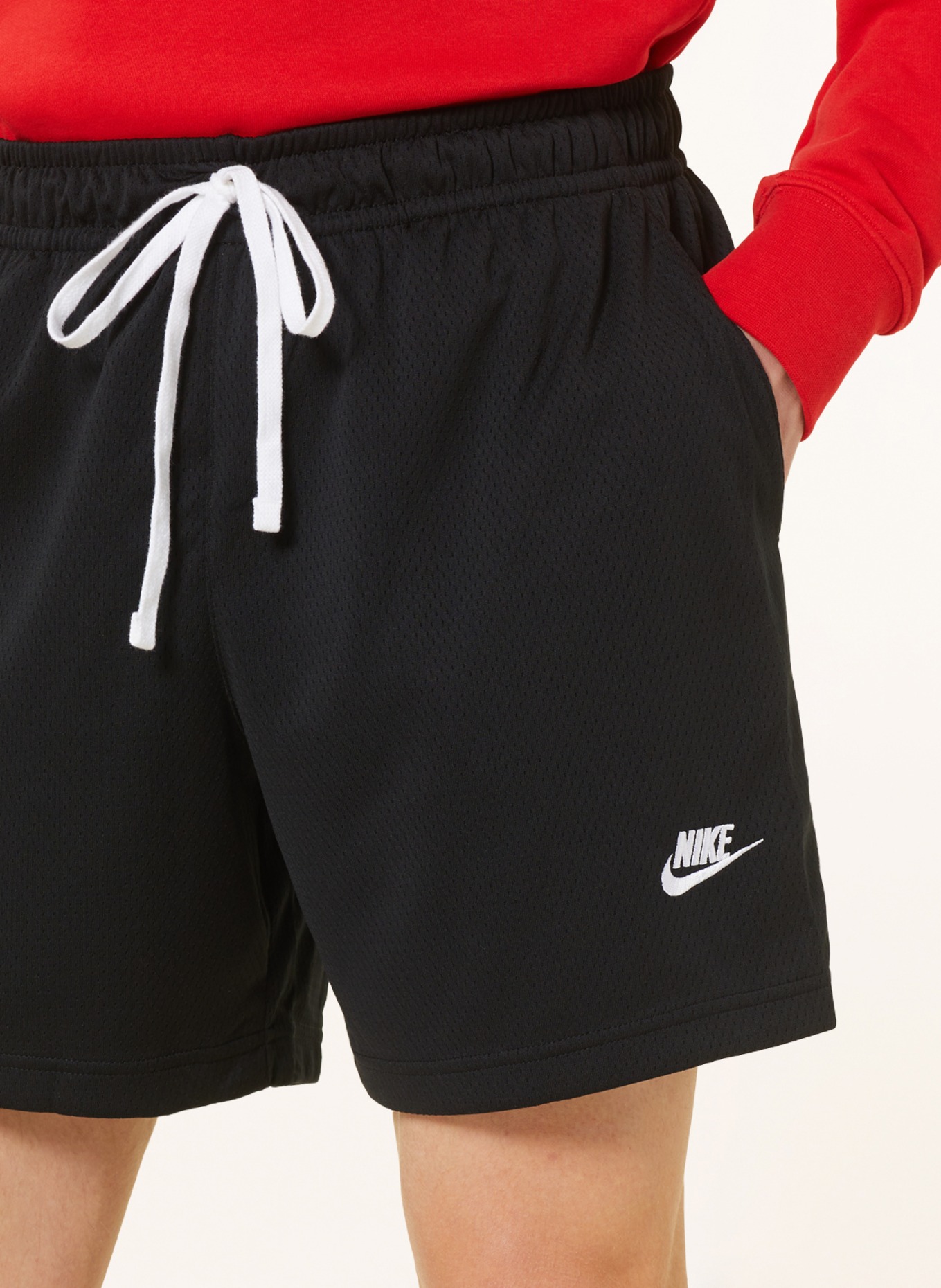 Nike Training shorts in mesh, Color: BLACK (Image 5)