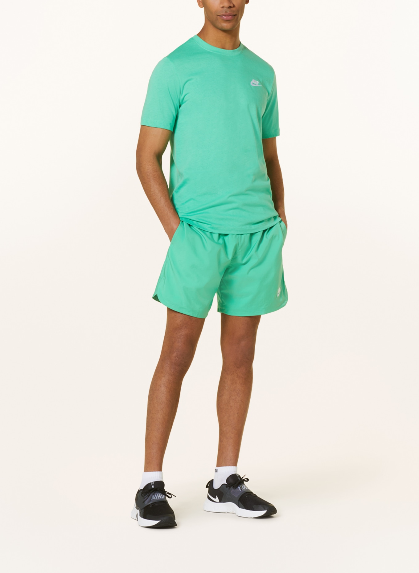 Nike Training shorts SPORTSWEAR SPORT ESSENTIALS, Color: GREEN (Image 2)