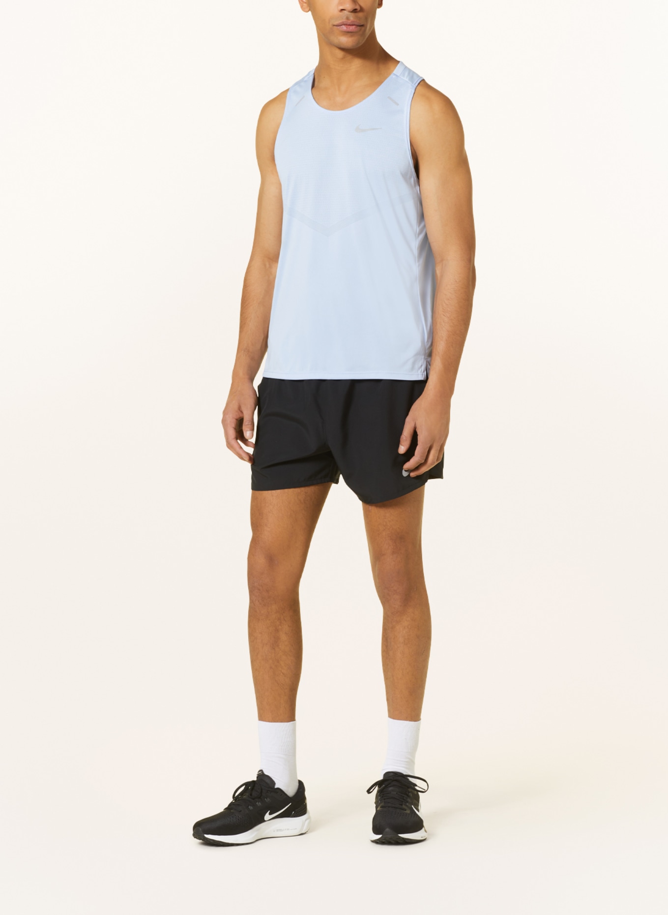 Nike Running top RISE 365, Color: LIGHT BLUE (Image 2)