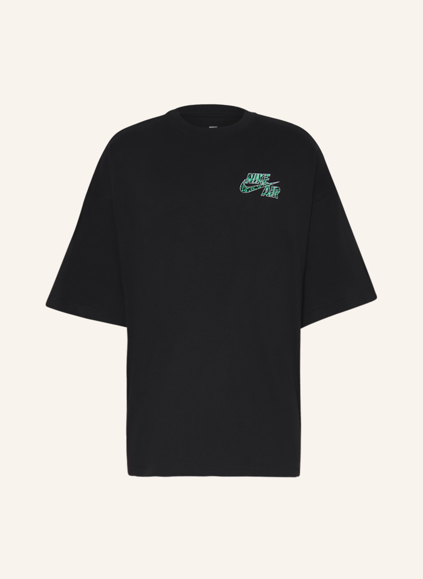 Nike T-shirt, Color: BLACK (Image 1)