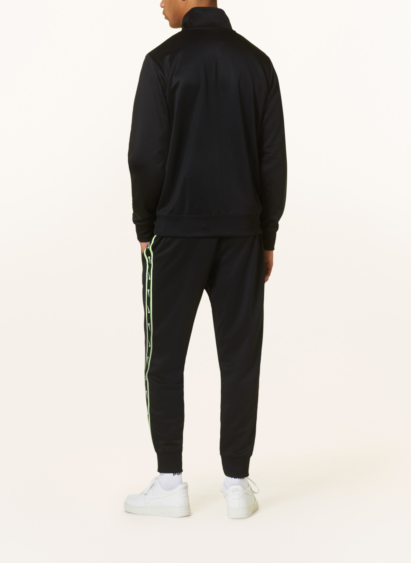 Nike Sweatpants REPEAT, Color: BLACK/ NEON YELLOW/ WHITE (Image 3)