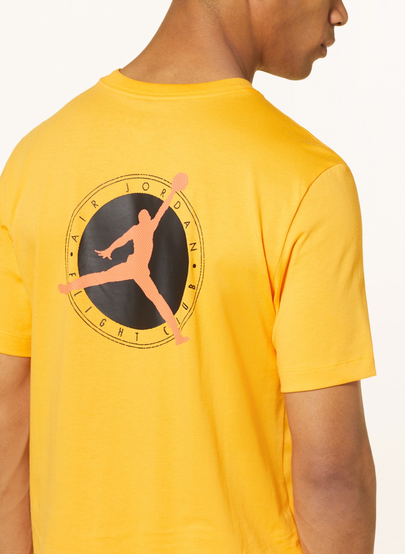 JORDAN T shirt JORDAN FLIGHT MVP in neon orange