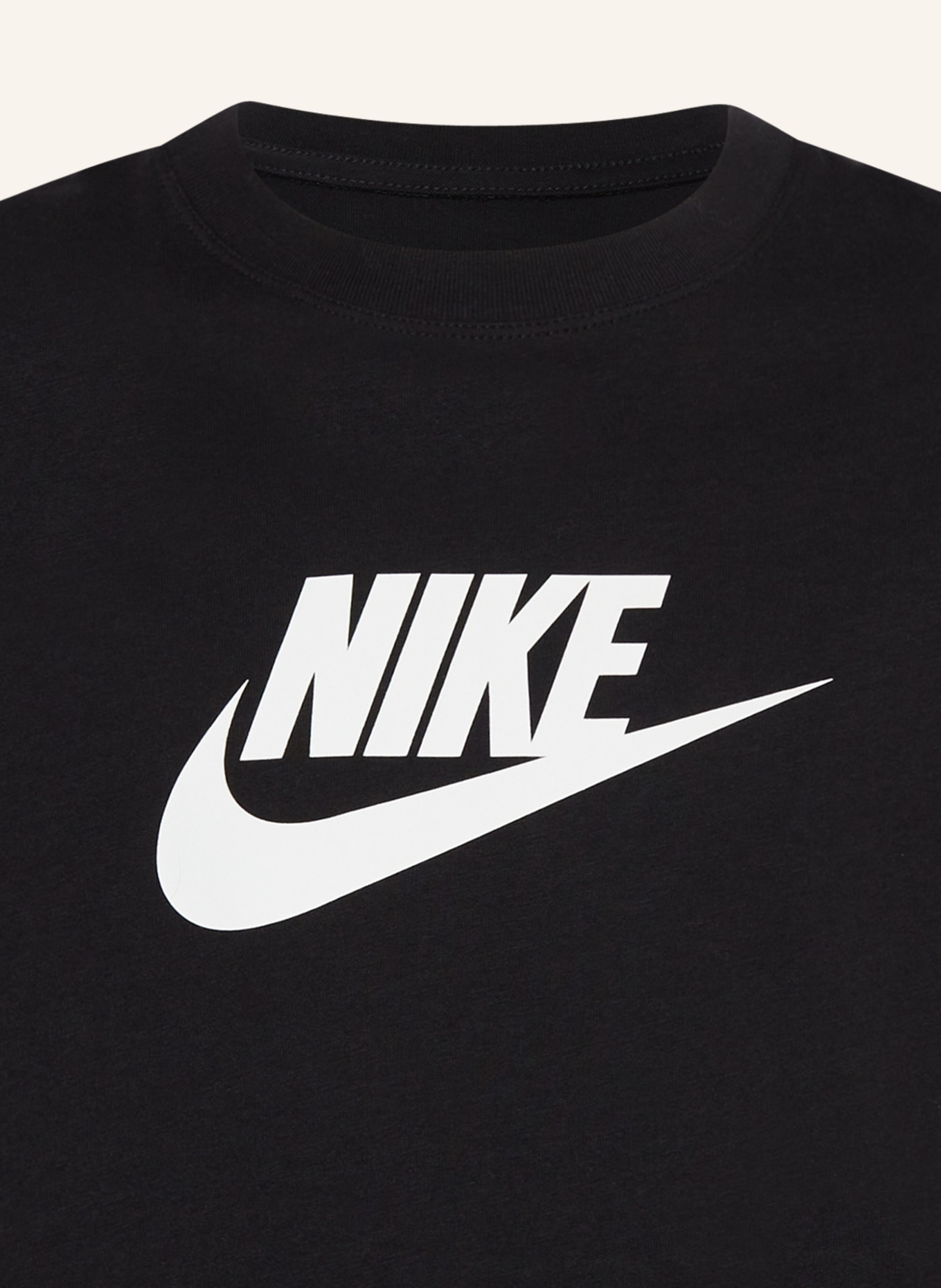 Nike T-Shirt SPORTSWEAR, Farbe: SCHWARZ/ WEISS (Bild 3)