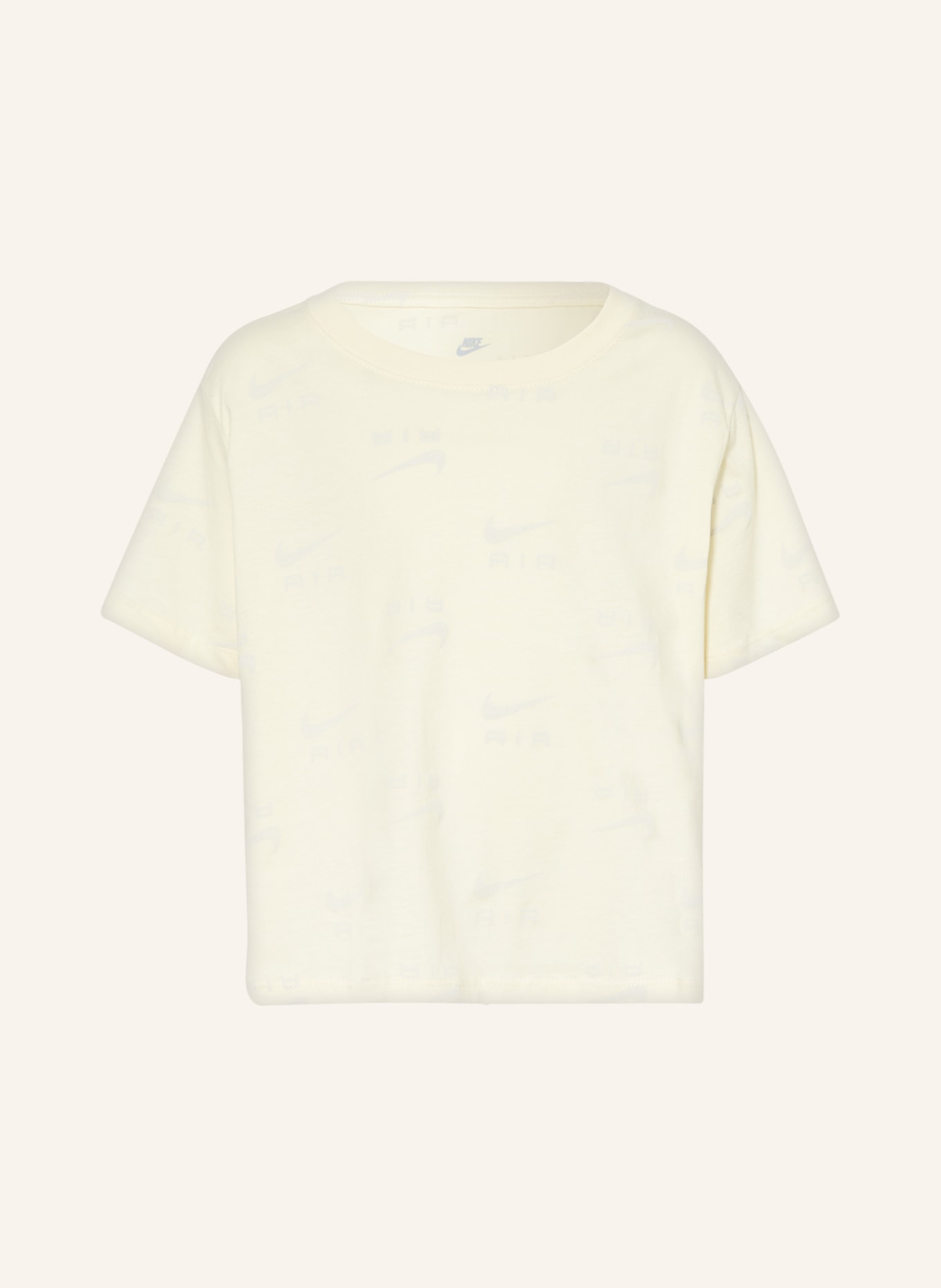 Nike T-Shirt, Farbe: HELLGELB/ HELLGRAU (Bild 1)