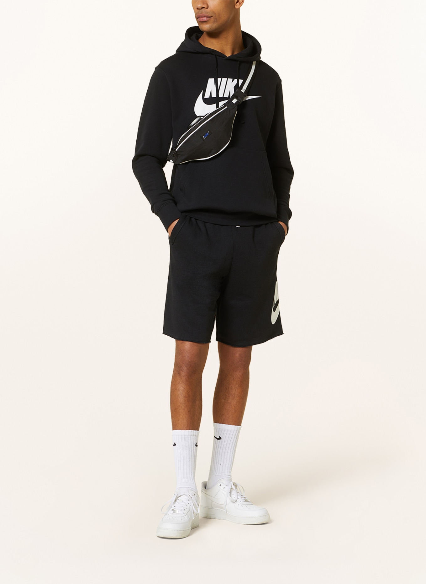 Nike Waist bag NIKE HERITAGE, Color: BLACK/ WHITE (Image 4)